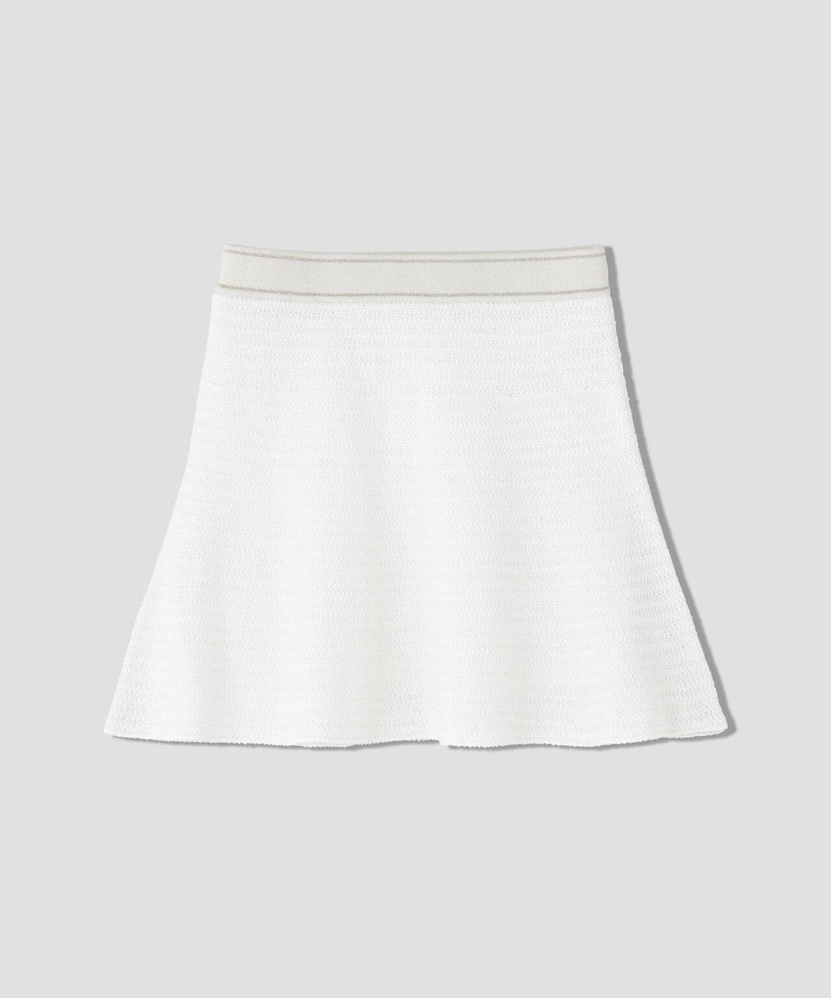 [THE OLD COURSE]9Gテープヤーンツイードニットスカート (WOMENS)