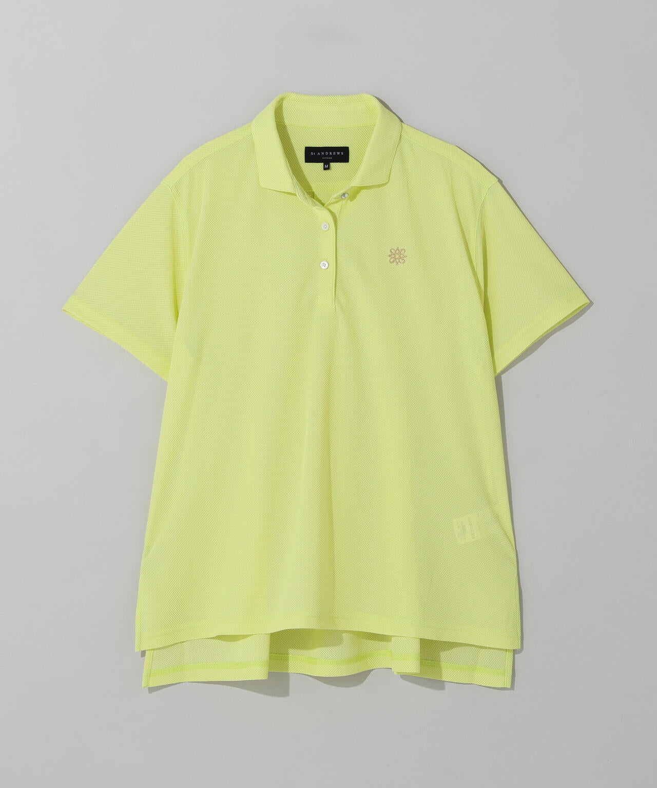 ドットバーズアイ半袖シャツ (WOMENS)