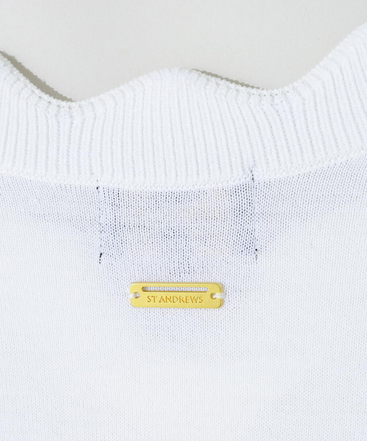 [THE OLD COURSE]12G天竺Vネックニットプルオーバー (WOMENS)