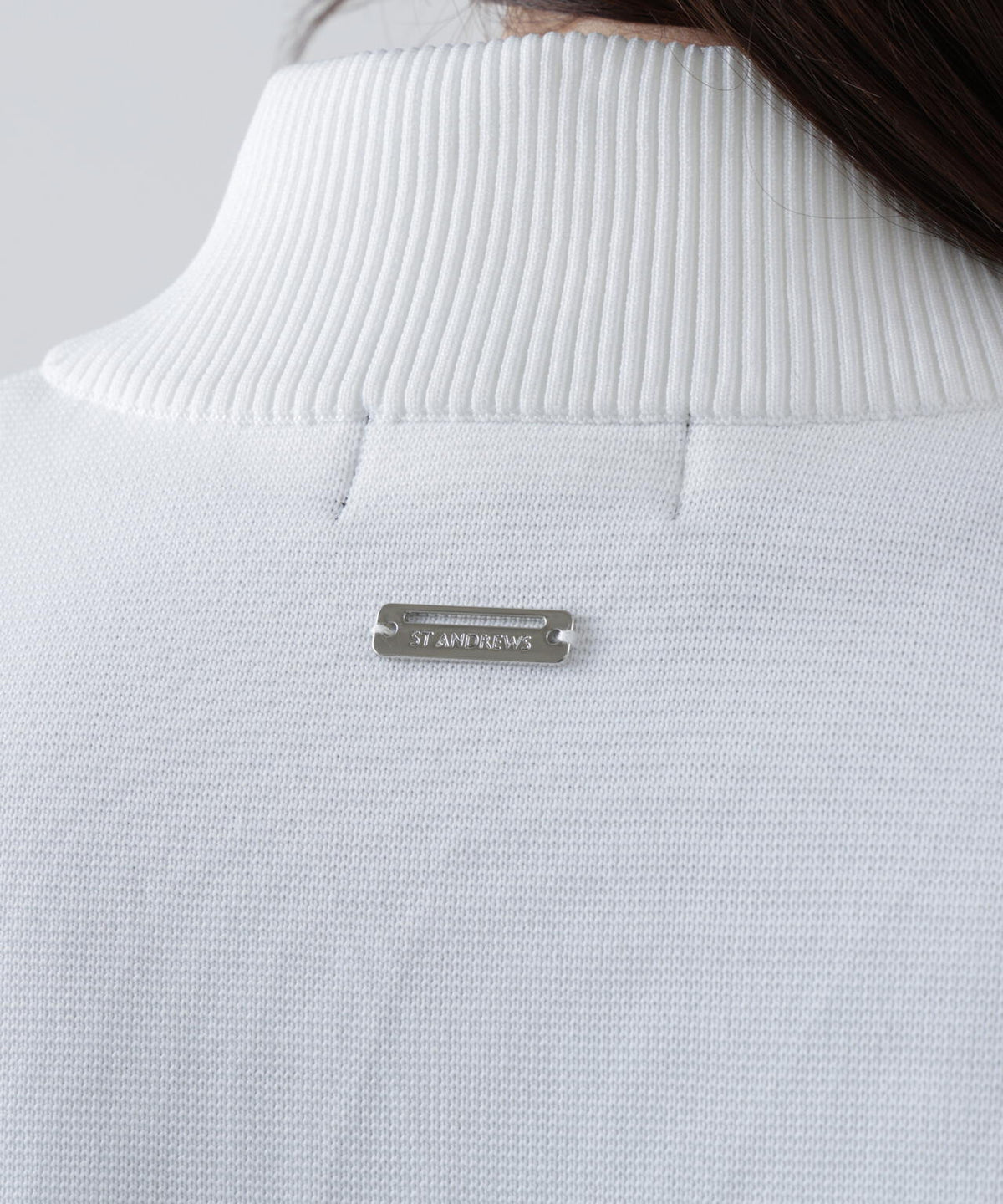 [防風] 12G天竺裏地付きニットブルゾン (WOMENS)