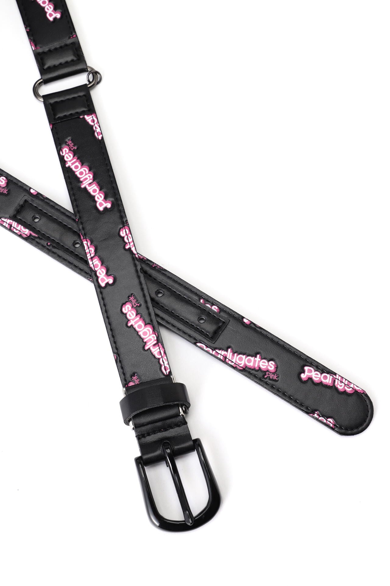 細ベルト ＜Pink with BLACK＞ (LADIES)