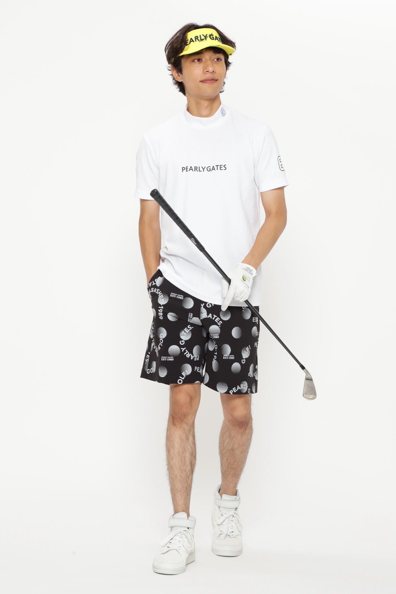 CORDURAリップストップ2WAY撥水 ショートパンツ ＜GOLFロゴ柄＞