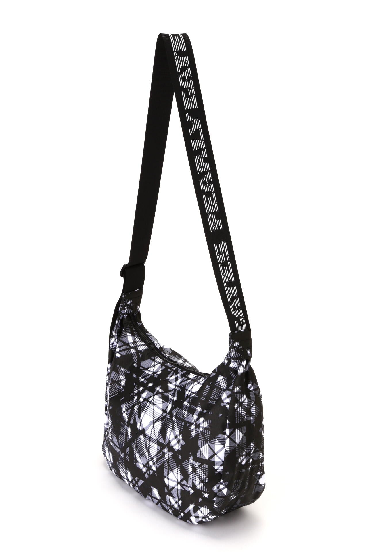 バイヤスチェック柄 ロッカーバッグ (UNISEX)