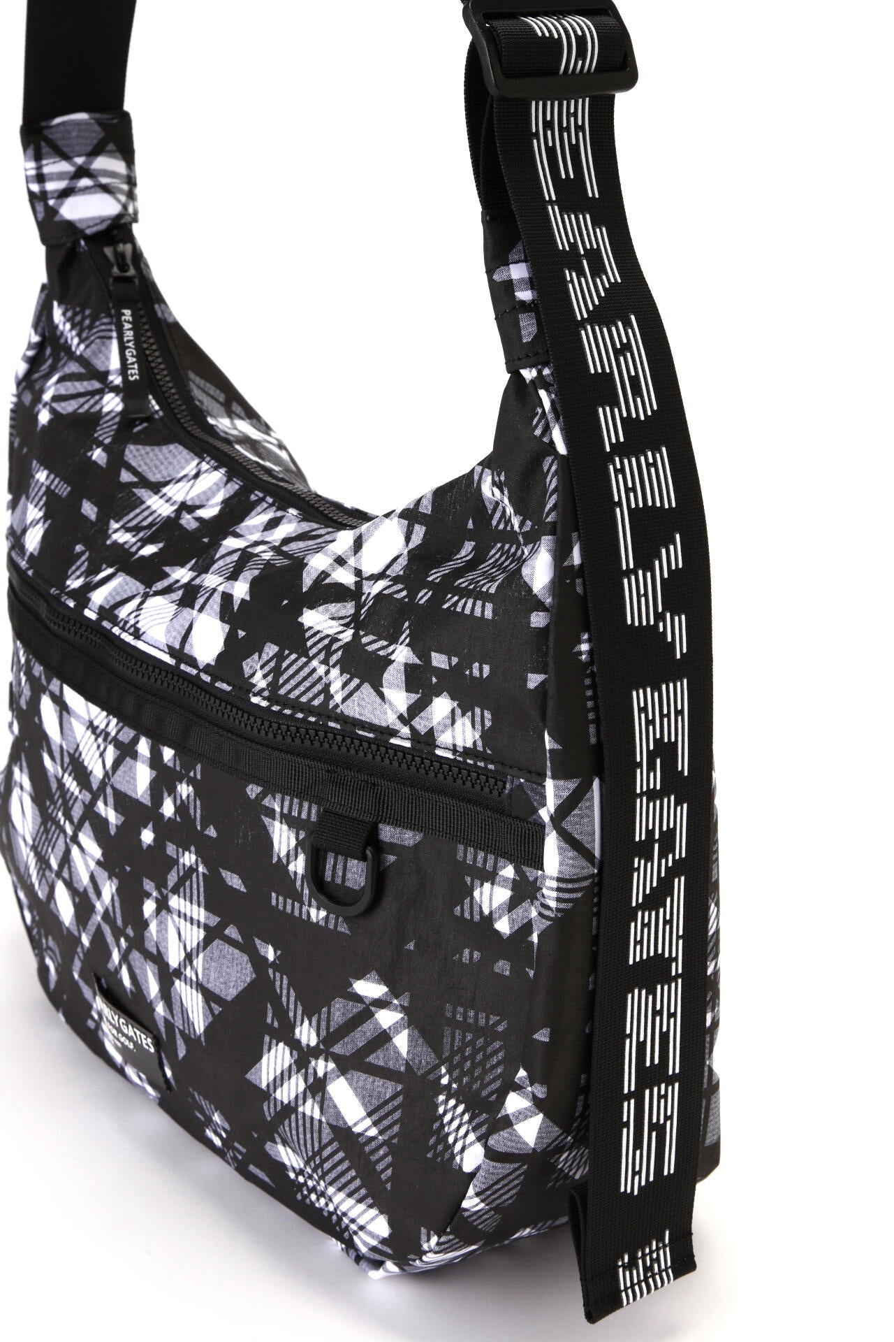バイヤスチェック柄 ロッカーバッグ (UNISEX)
