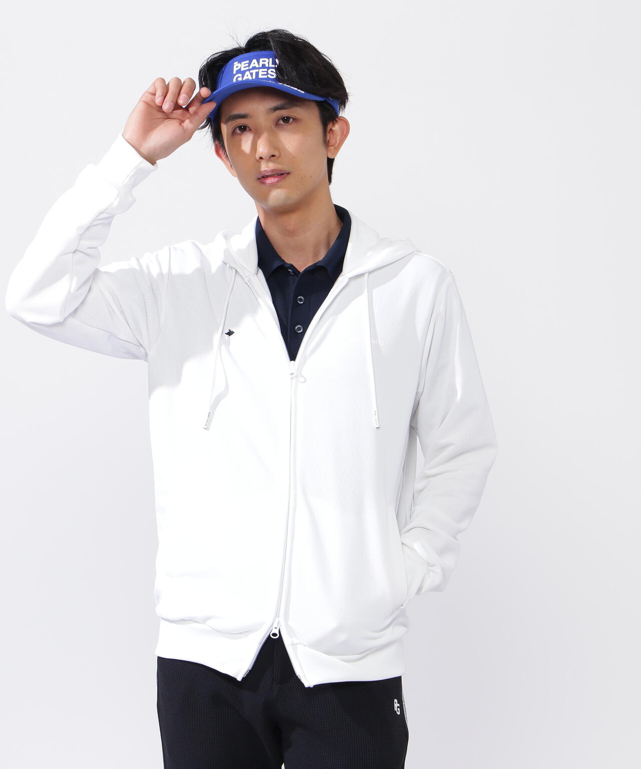 【PG ESSENTIAL】【直営店舗&公式オンライン限定】ハイスペックコンパクト裏毛フルジップフーディ