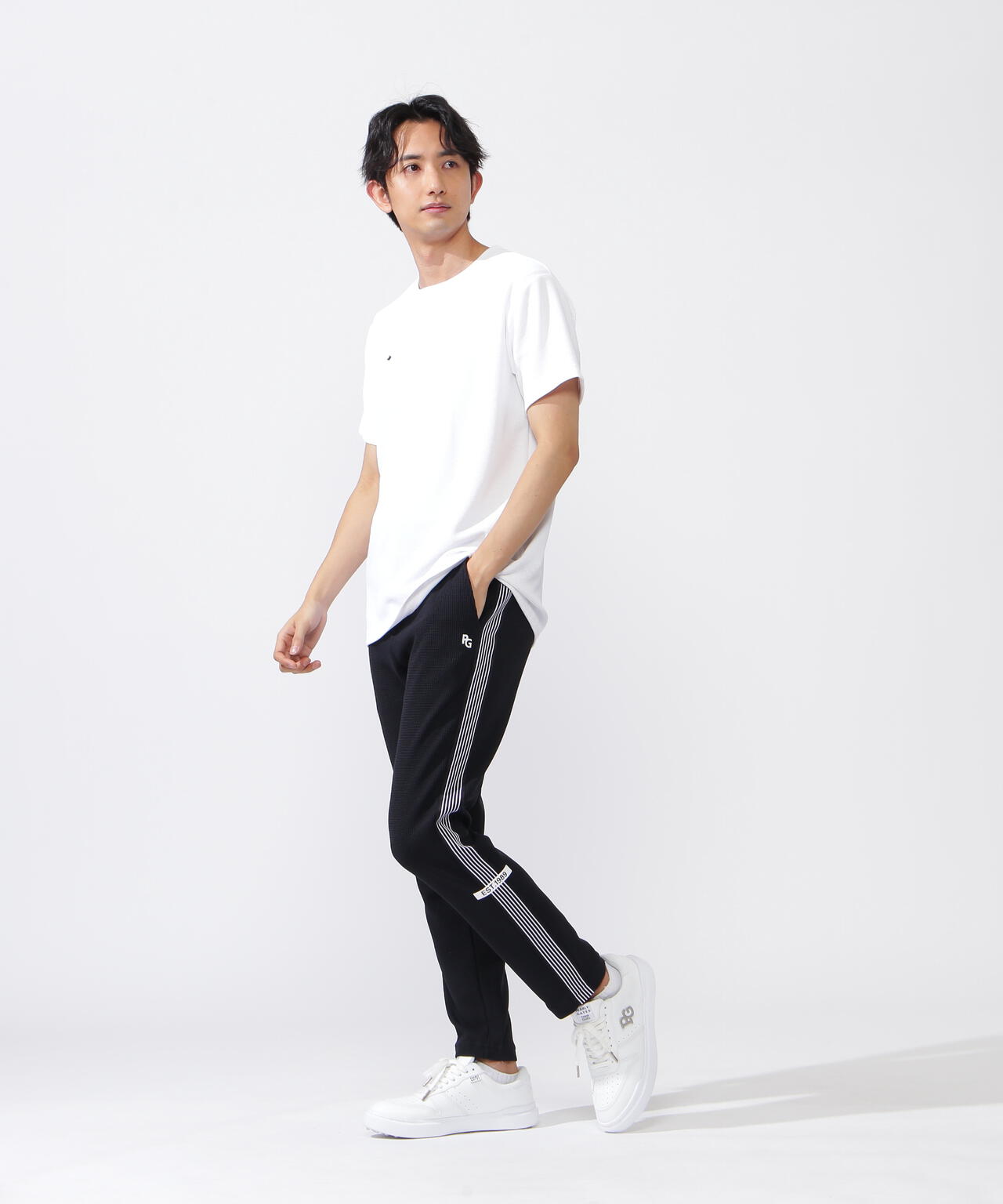 【PG ESSENTIAL】【直営店舗&公式オンライン限定】エステルピケ半袖Tシャツ