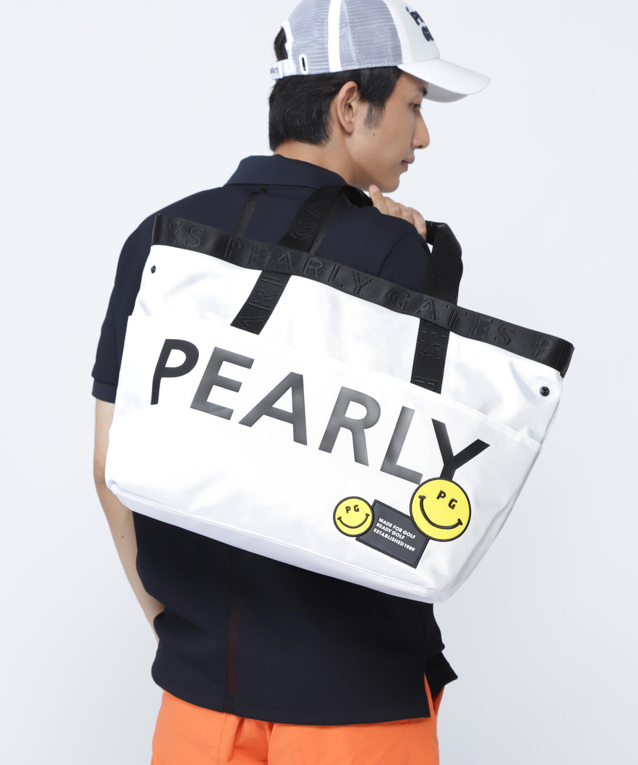 ロゴ×PG SMILEロッカーバッグ (UNISEX)