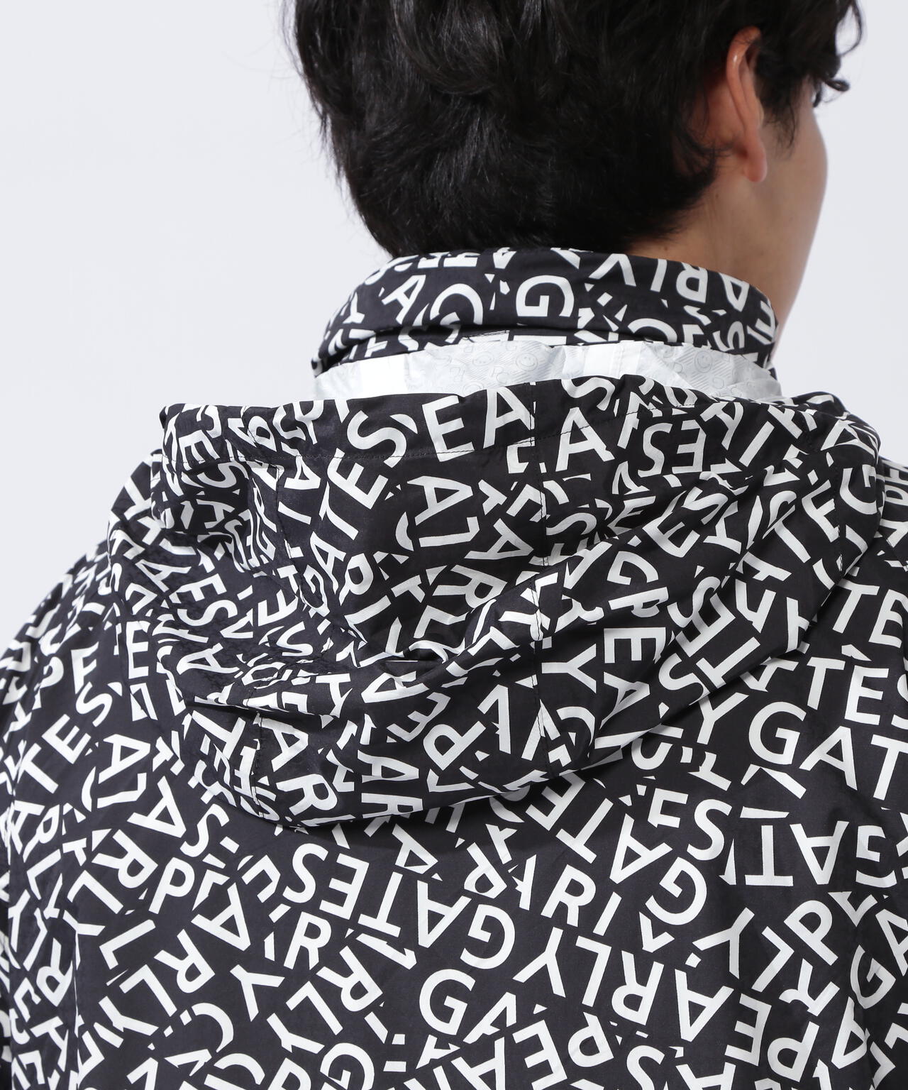 CRAFTEVOフルジップアップレインジャケット ＜ロゴ/千鳥柄＞ (MENS)