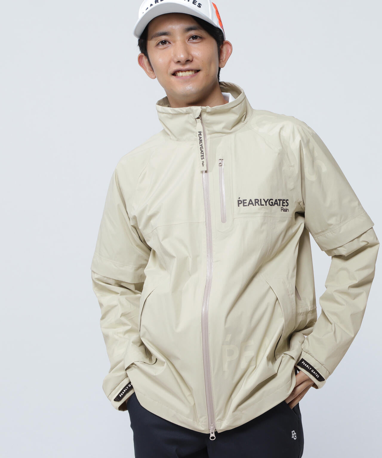 NYストレッチタフタ3Lレインジャケット (MENS)