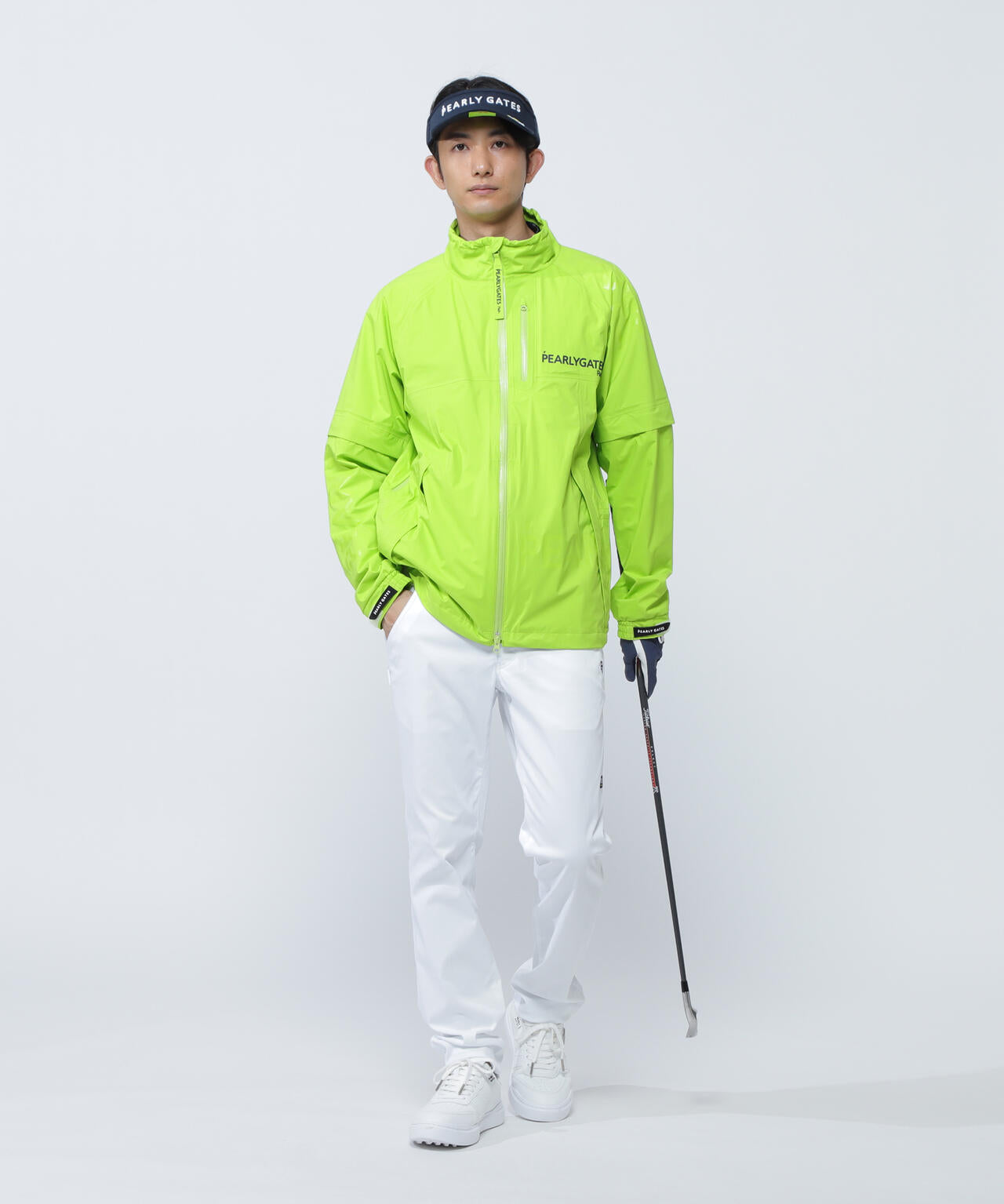 NYストレッチタフタ3Lレインジャケット (MENS)