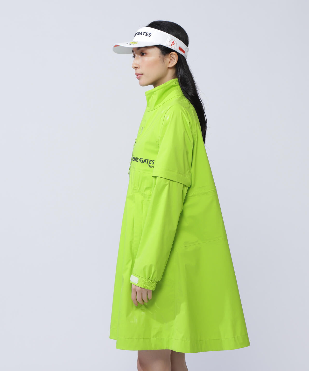 NYストレッチタフタ3Lレインワンピース (LADIES)