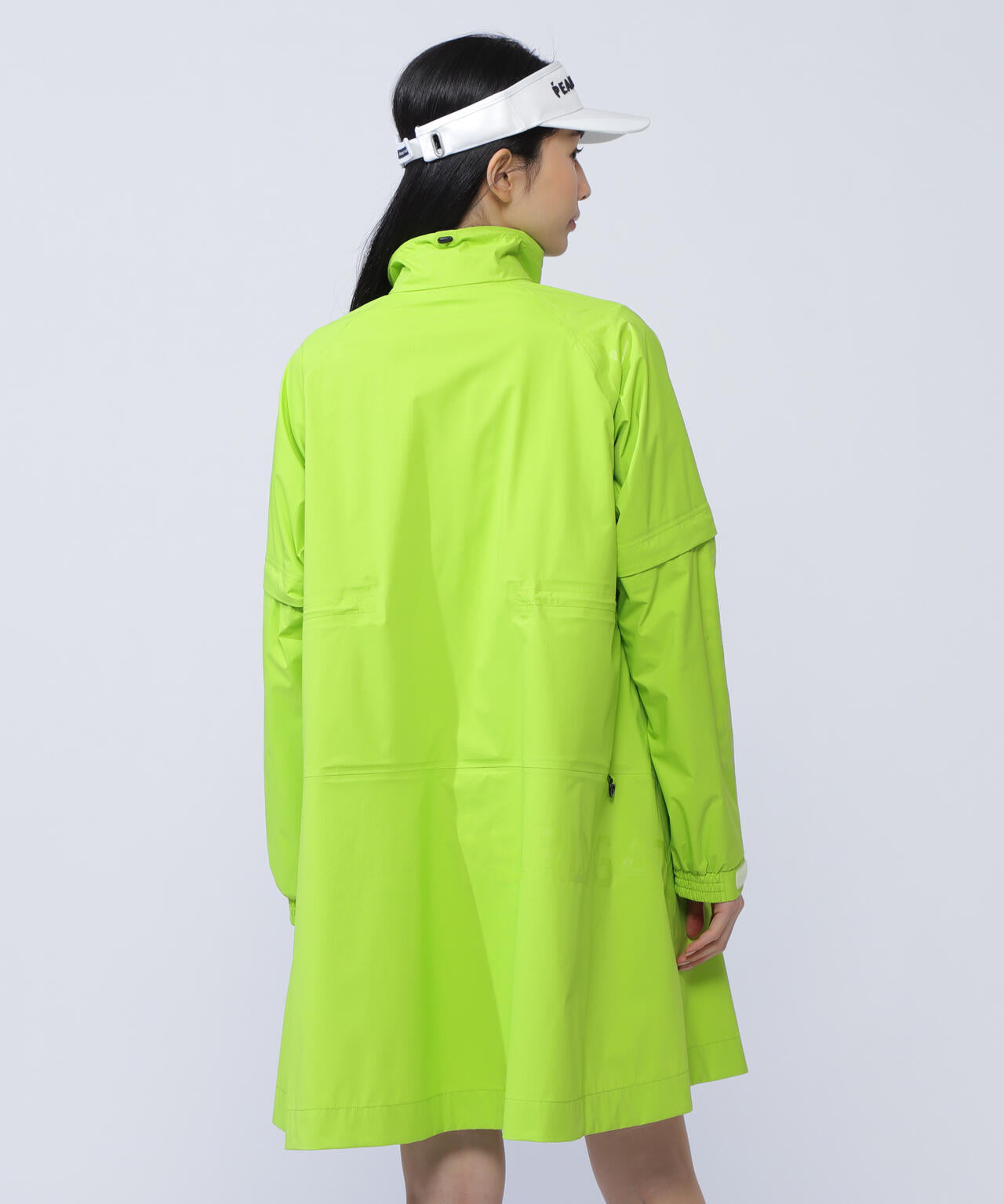 NYストレッチタフタ3Lレインワンピース (LADIES)