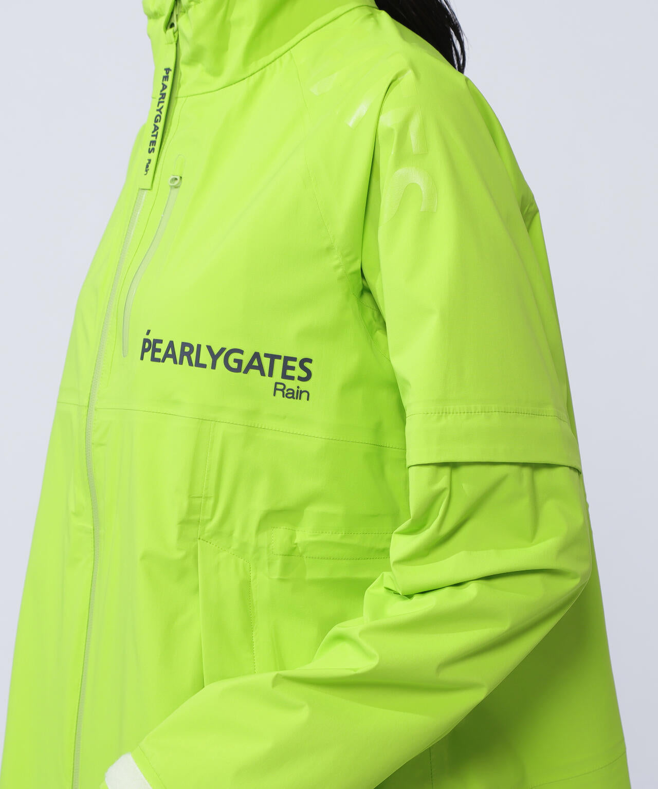 NYストレッチタフタ3Lレインワンピース (LADIES)