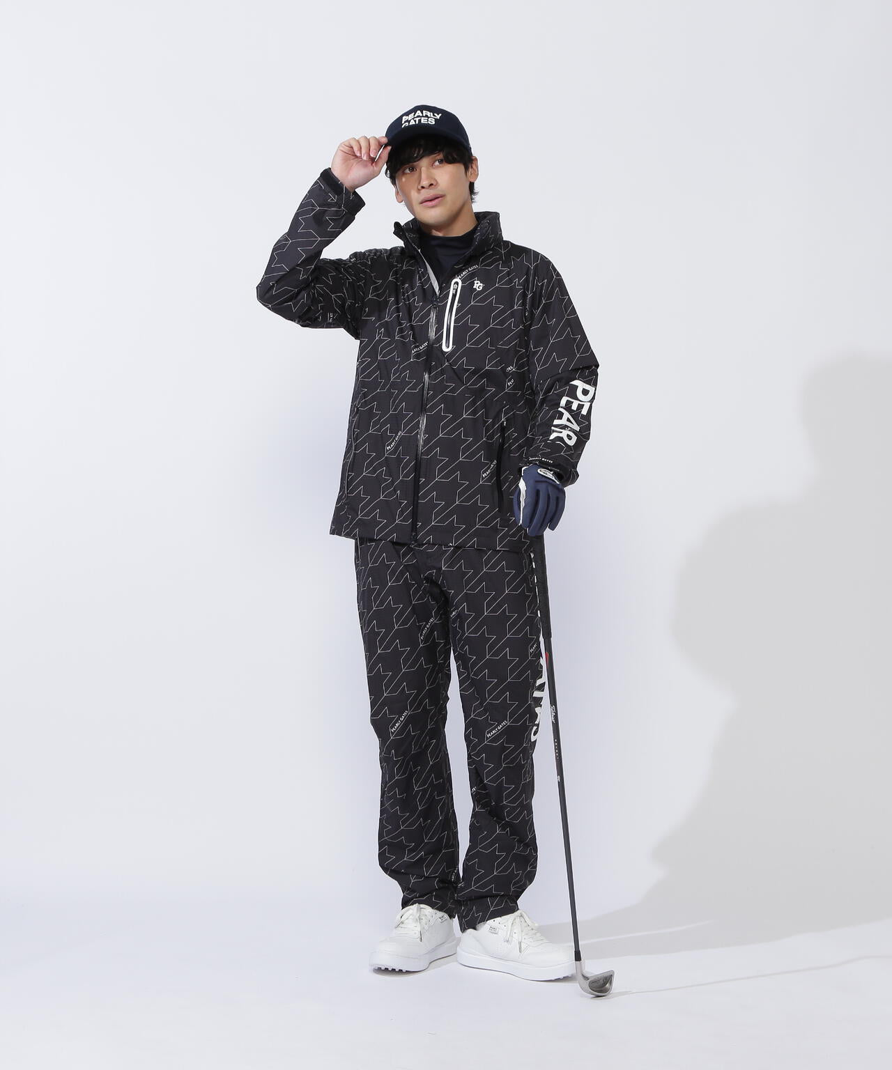CRAFTEVOレインパンツ ＜ロゴ/千鳥柄＞ (MENS)　