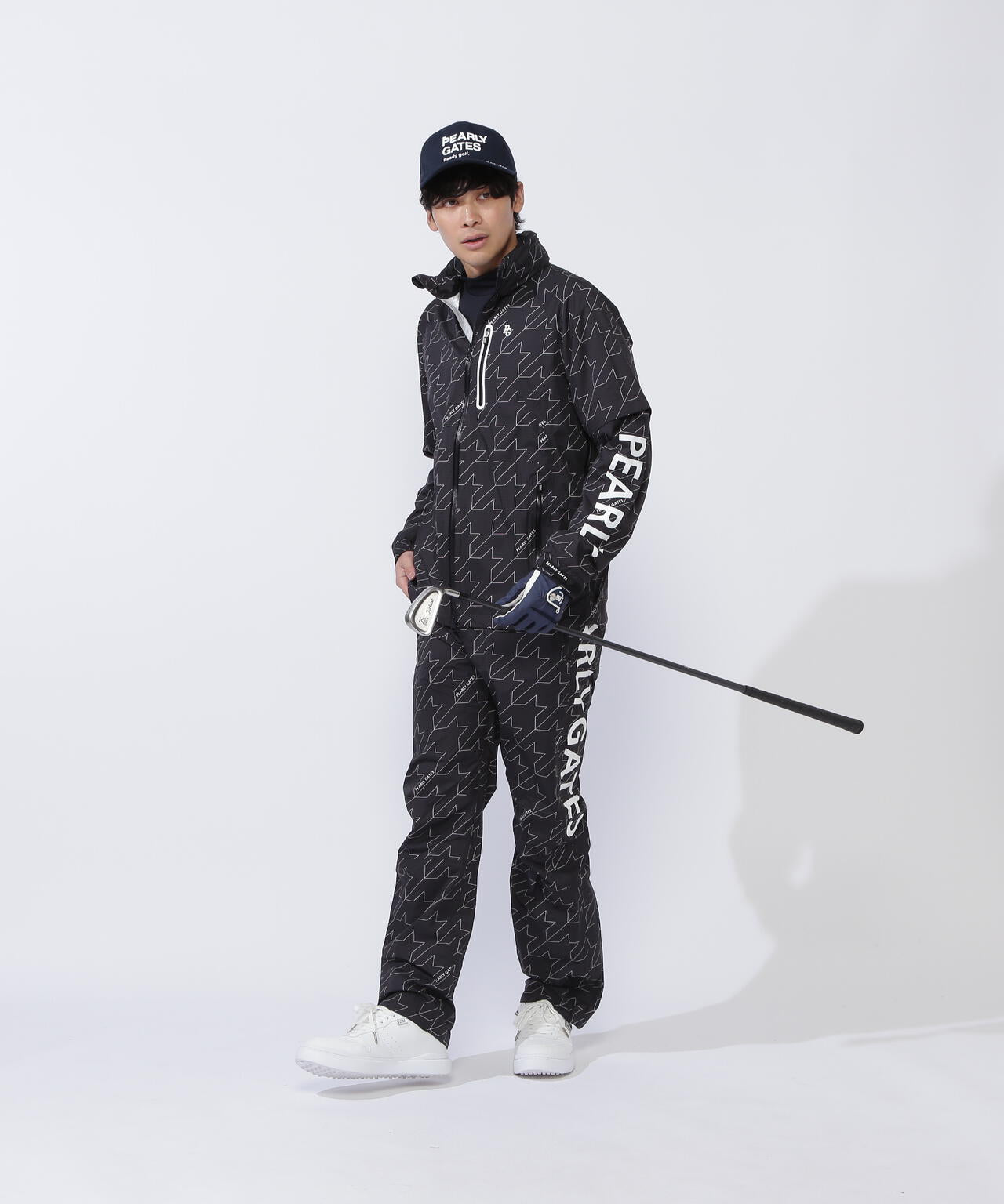 CRAFTEVOレインパンツ ＜ロゴ/千鳥柄＞ (MENS)　