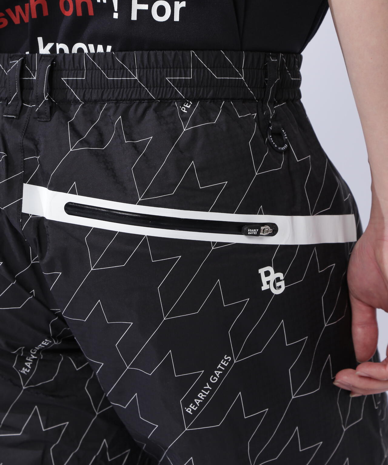 CRAFTEVOレインパンツ ＜ロゴ/千鳥柄＞ (MENS)　