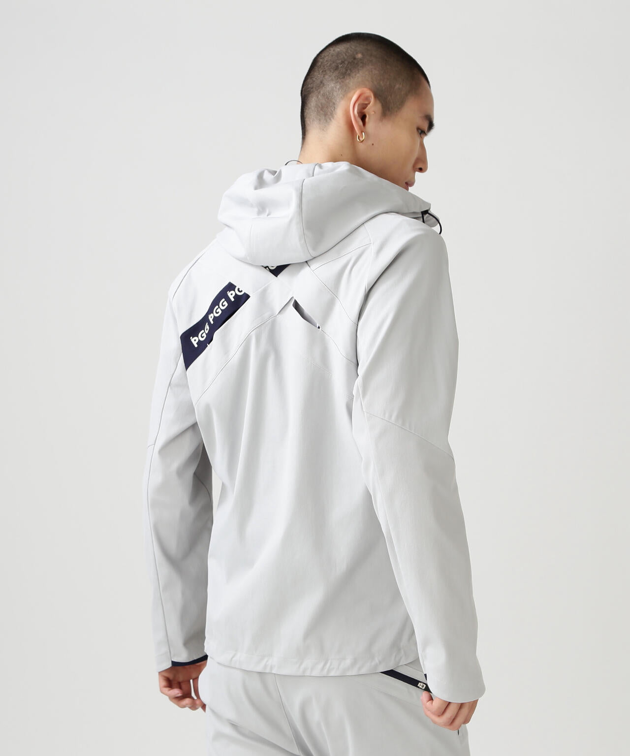 【PGG】【直営店舗&公式オンライン限定】TEXBRIDトリコットフルジップフーディブルゾン (MENS)