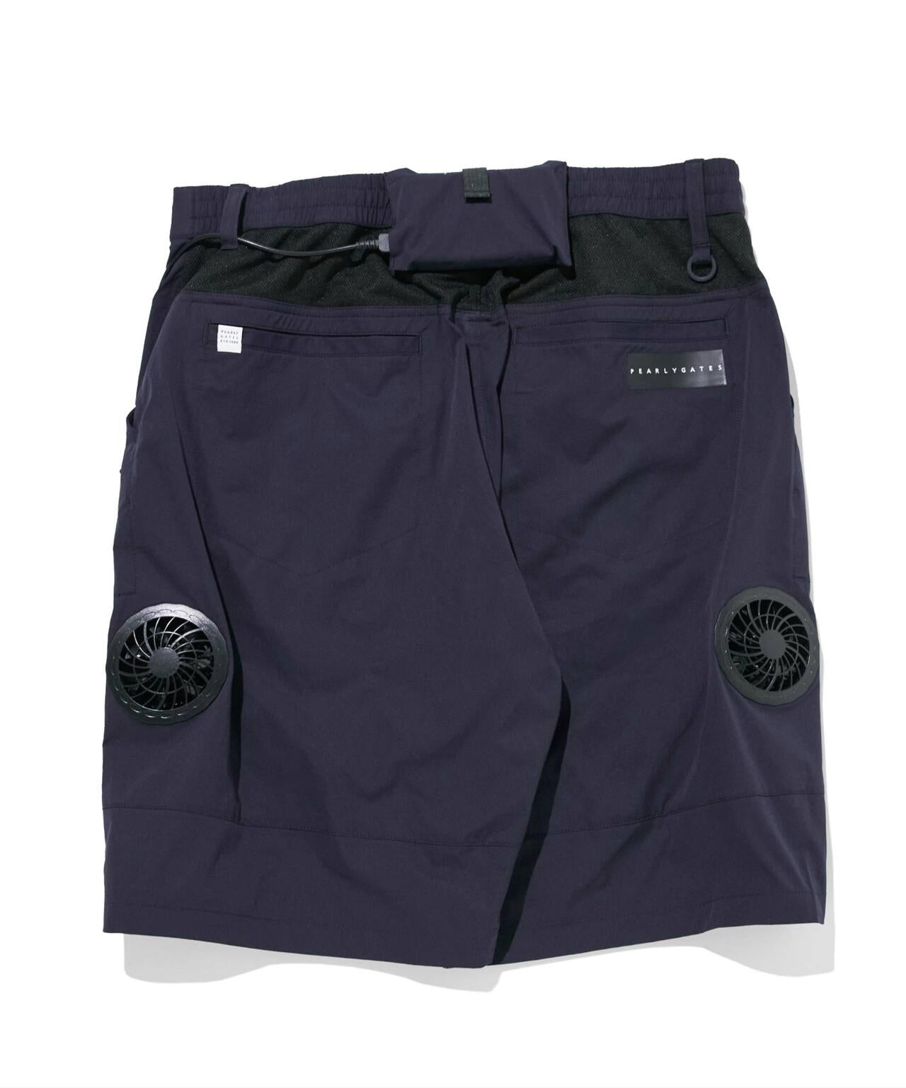 ファン付きメカニカルストレッチタフタショートパンツ