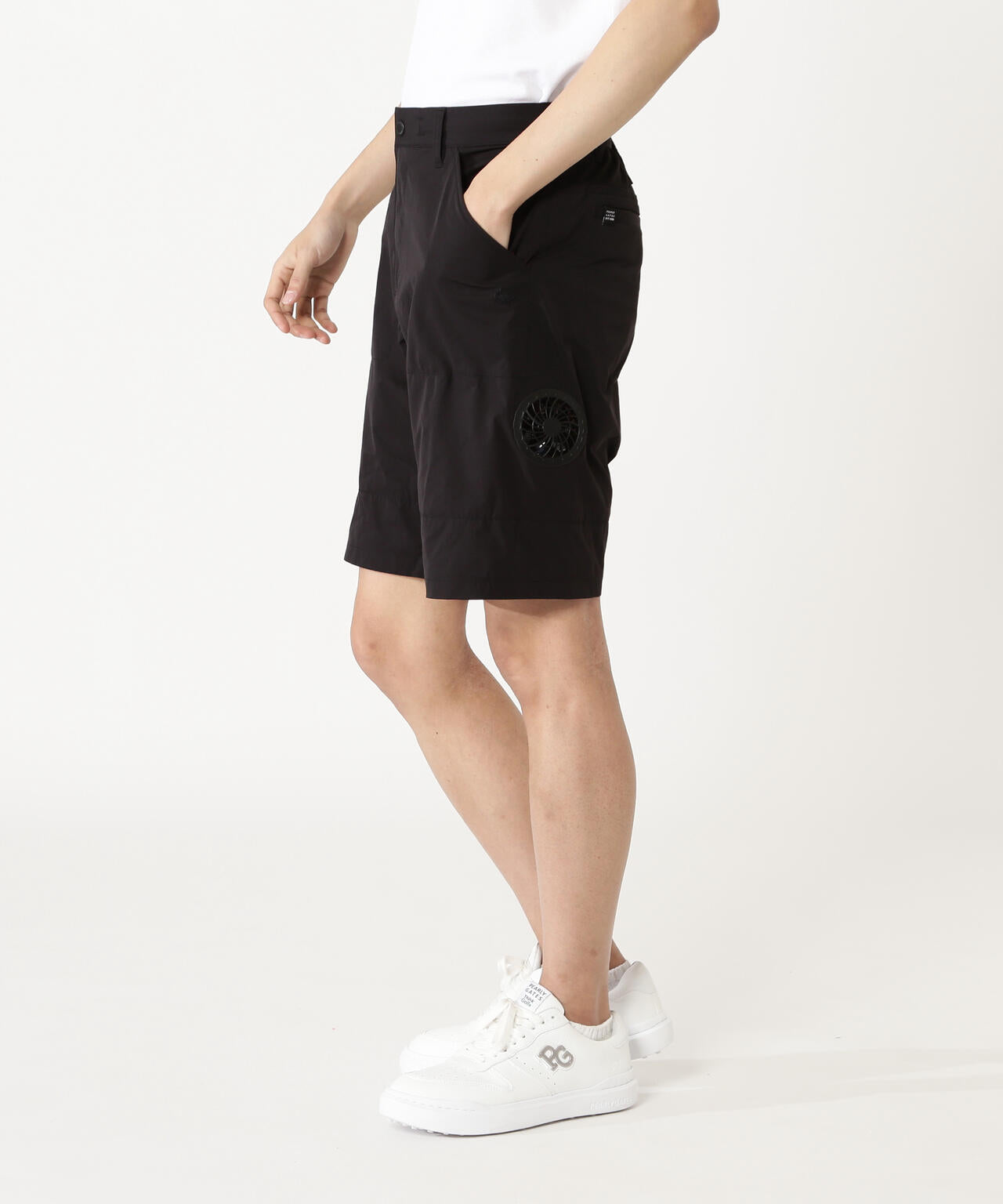 【公式オンライン限定】ファン付きメカニカルストレッチタフタショートパンツ
