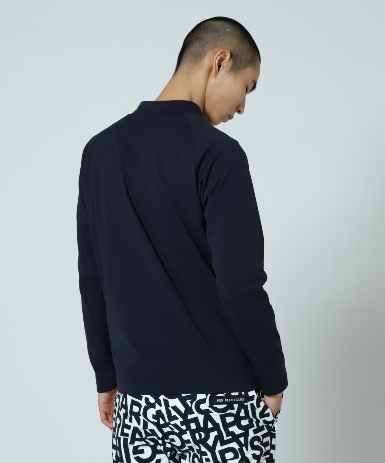 【PGG】【直営店舗&公式オンライン限定】超KARUISHI長袖ハイネックカットソー (MENS)