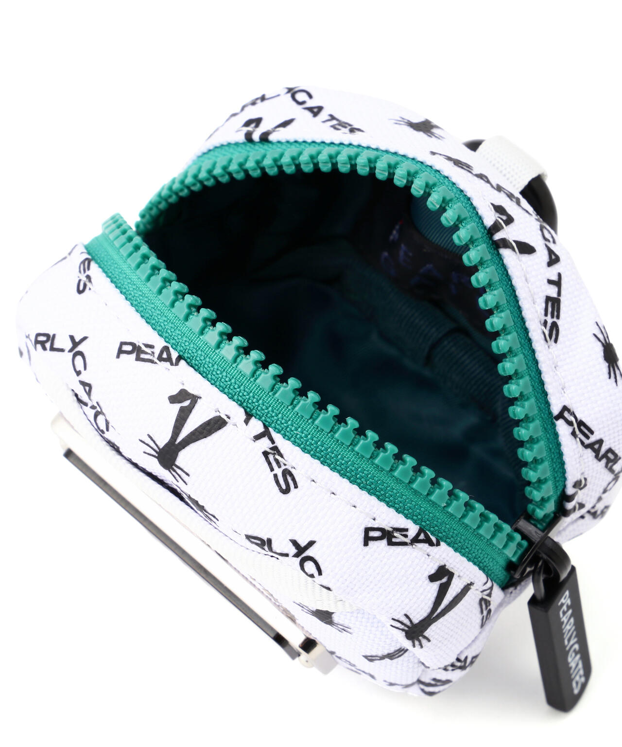 ロゴうさぎアーガイル柄ボールポーチ (UNISEX)