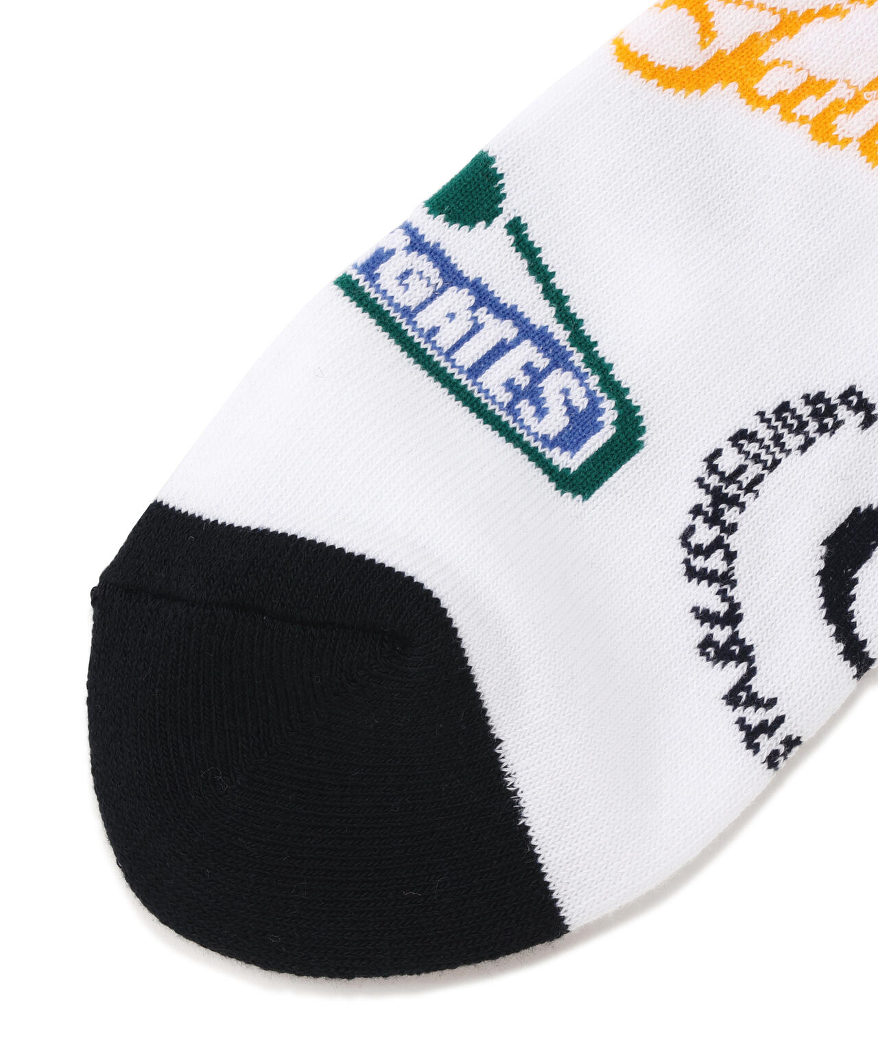 カレッジロゴ柄アンクルソックス (MENS)
