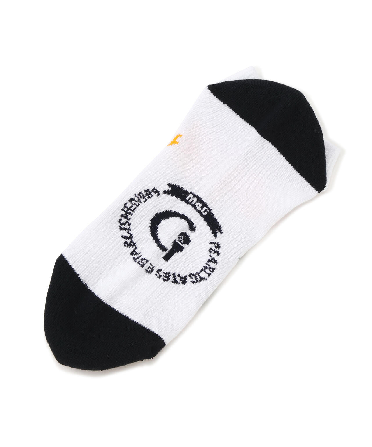 カレッジロゴ柄アンクルソックス (MENS)