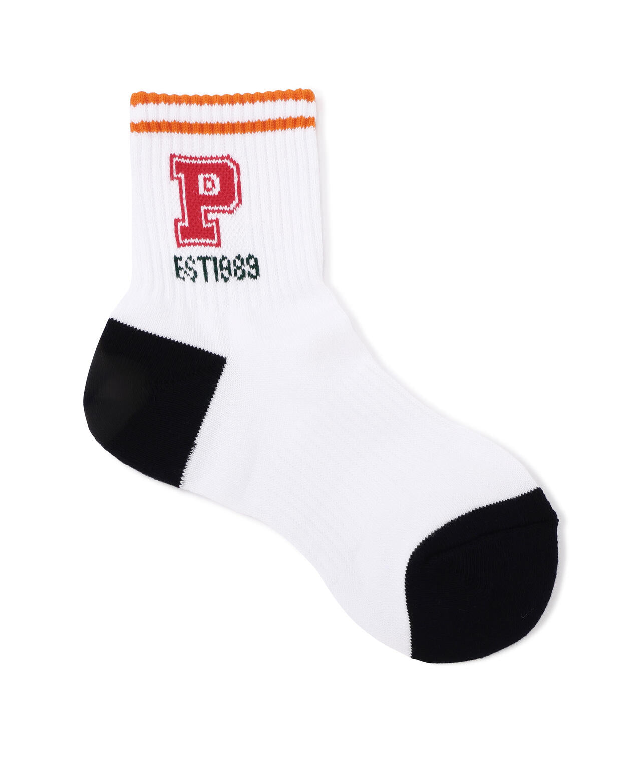 カレッジロゴショートソックス (LADIES)