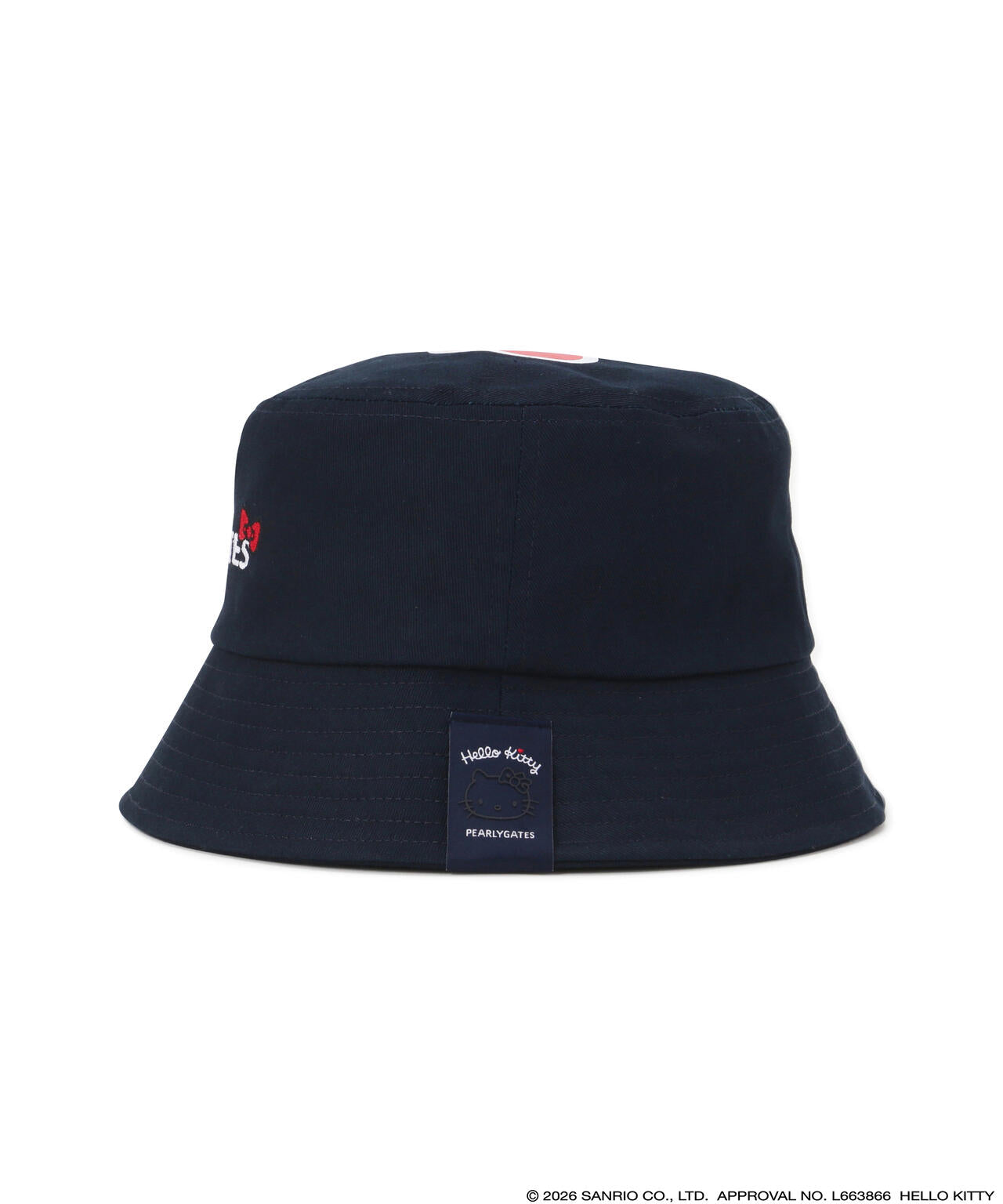 【Hello Kitty×PEARLY GATES】ツイルハット (UNISEX)