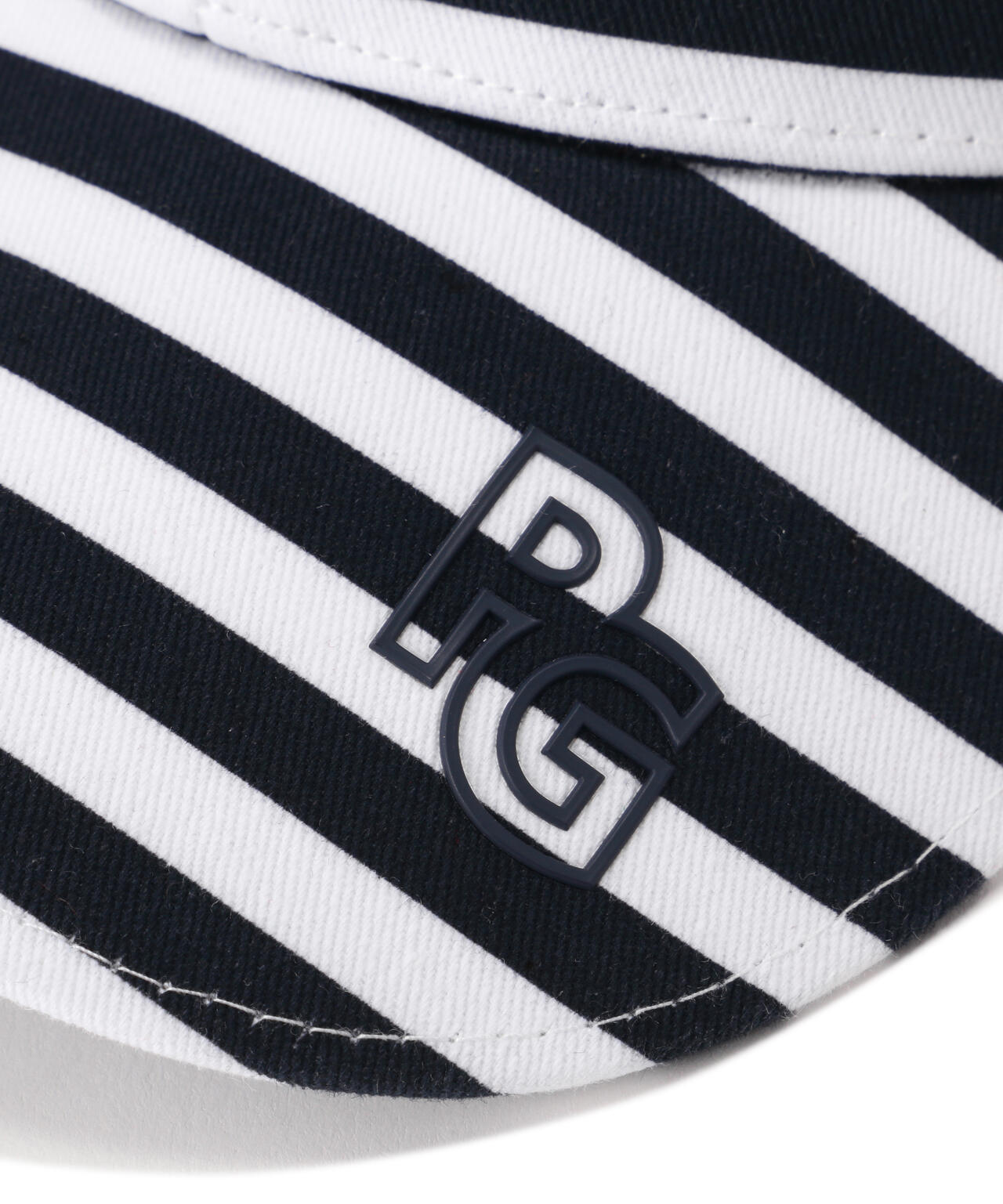 【PG is PG】メッシュ×リサイクルツイルキャップ ＜ボーダー柄＞ (UNISEX)