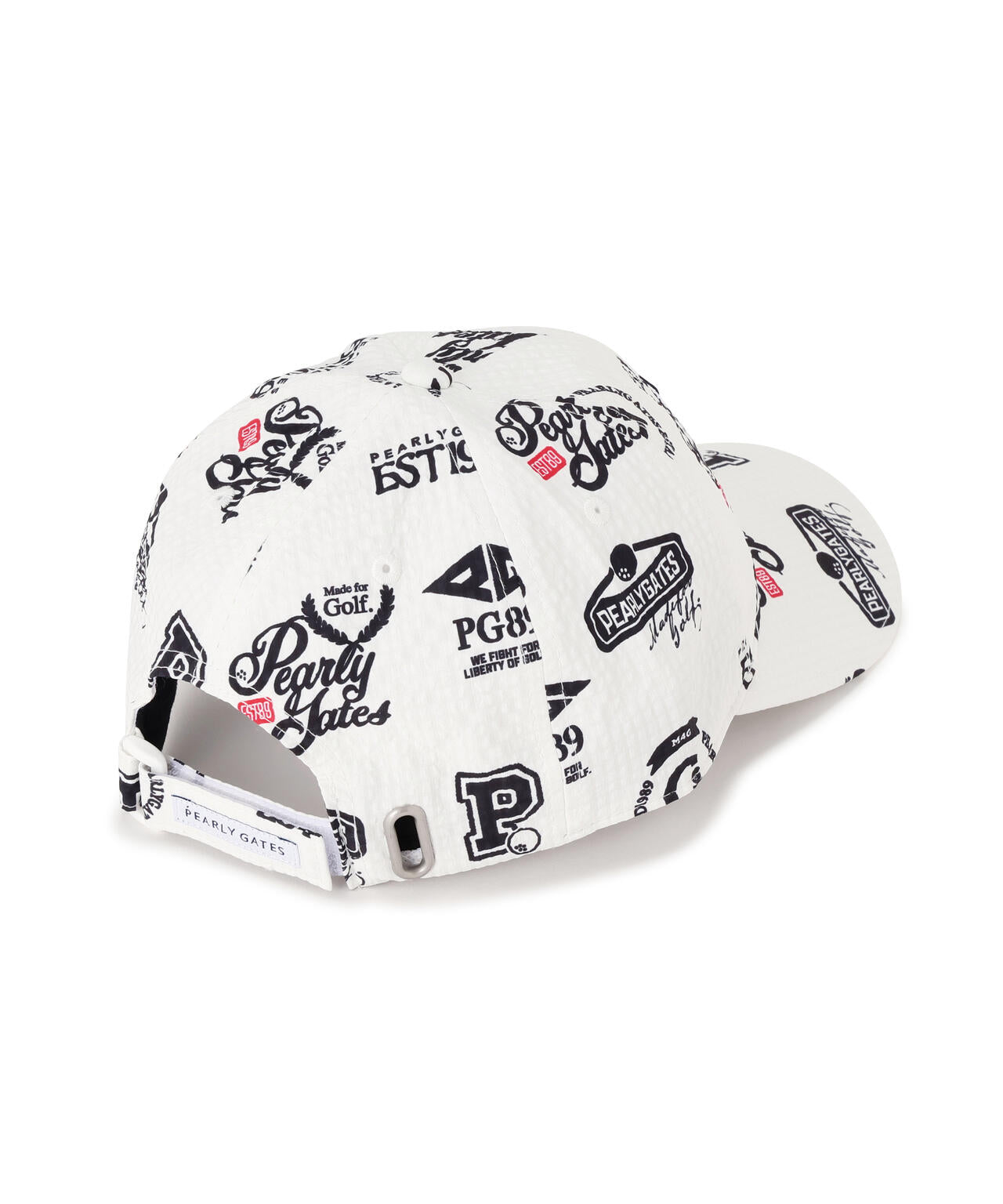 カレッジロゴ柄サッカーキャップ (UNISEX)