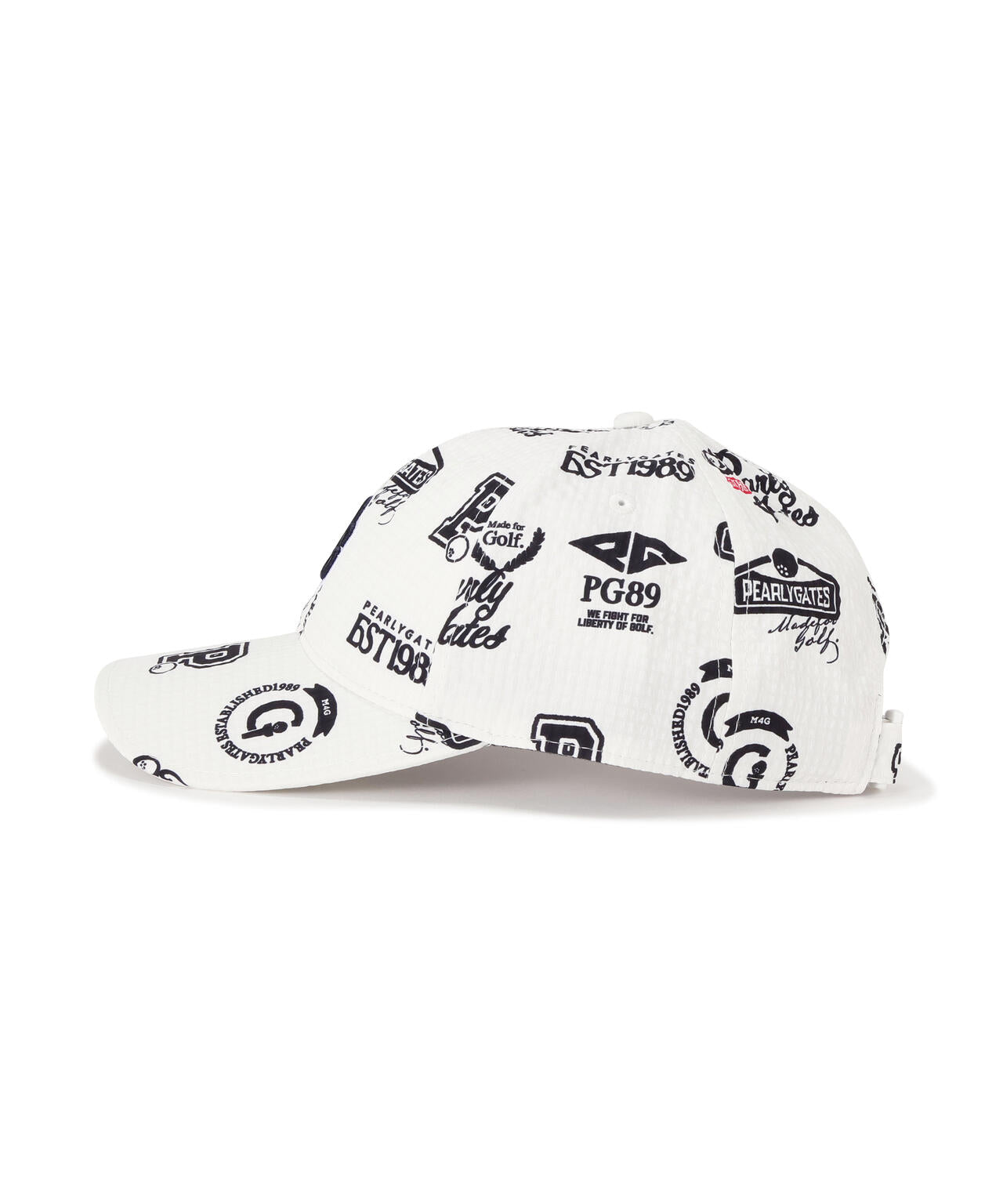 カレッジロゴ柄サッカーキャップ (UNISEX)