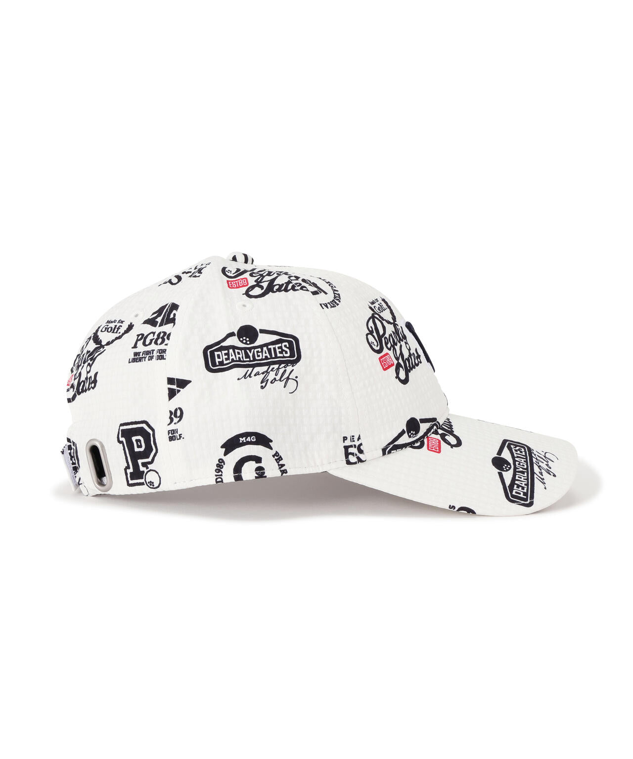 カレッジロゴ柄サッカーキャップ (UNISEX)