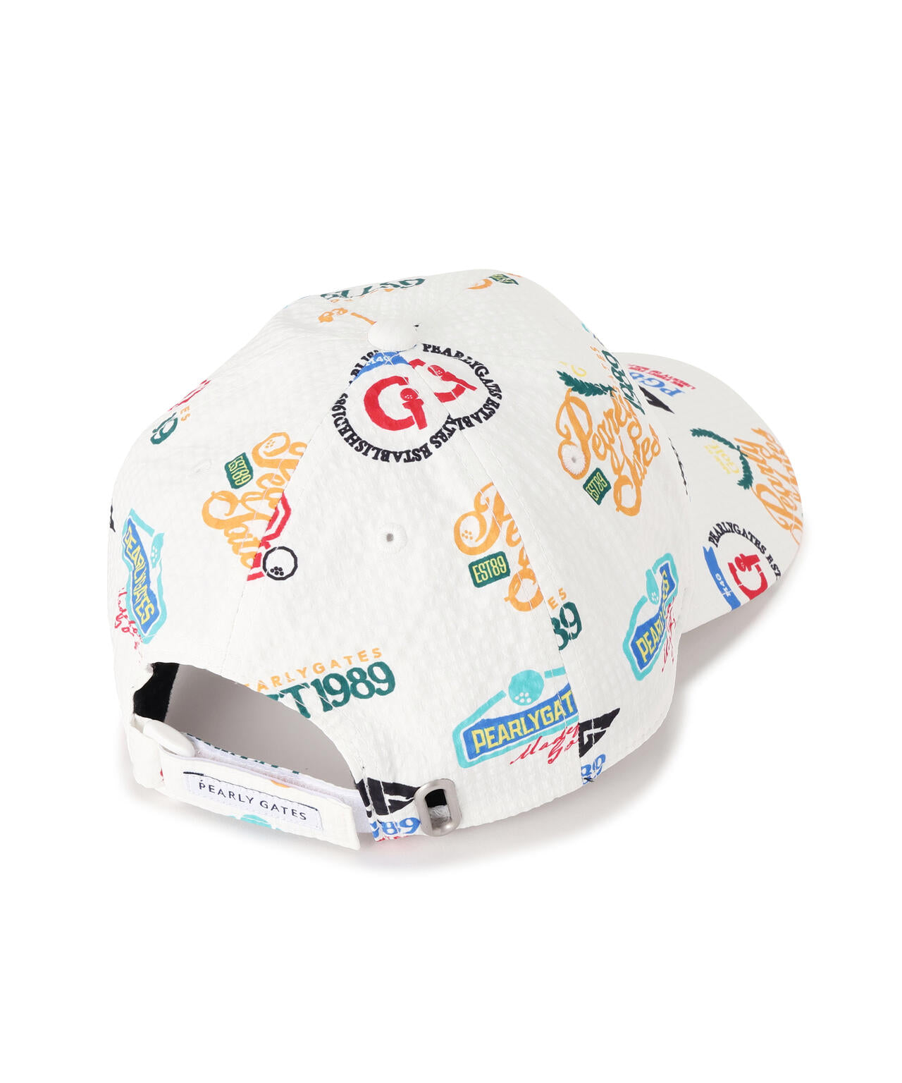カレッジロゴ柄サッカーキャップ (UNISEX)