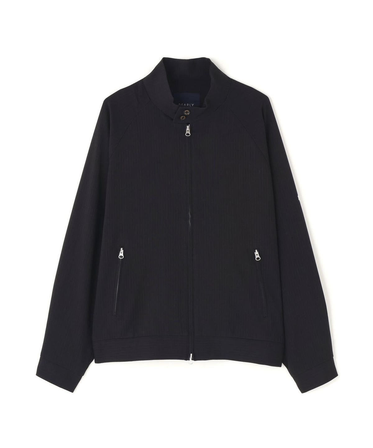 ウーリーノブルゾン ＜ブラックピンストライプ柄＞ (MENS)