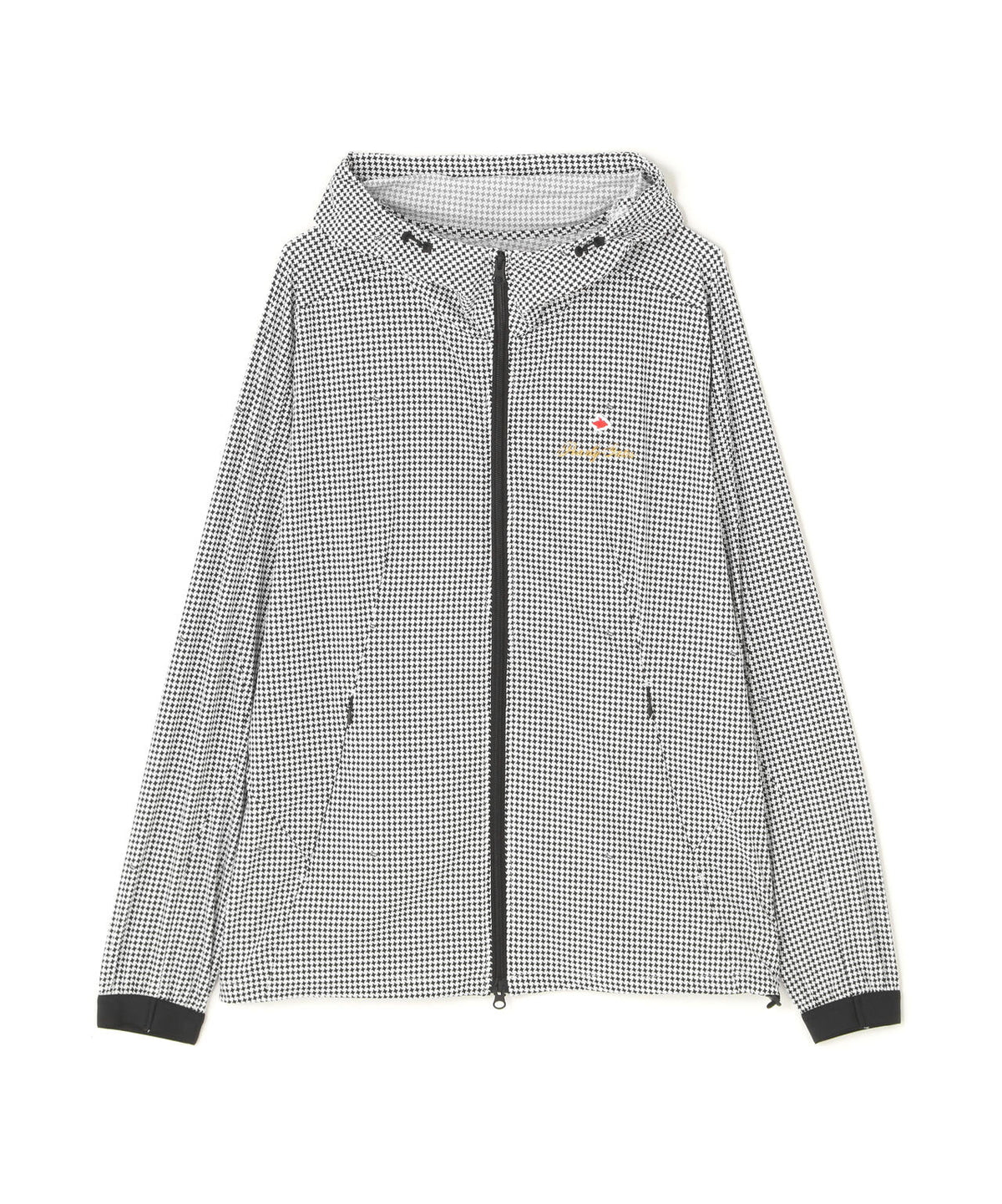 ナイロン4WAYプレーンストレッチフーディブルゾン (MENS)