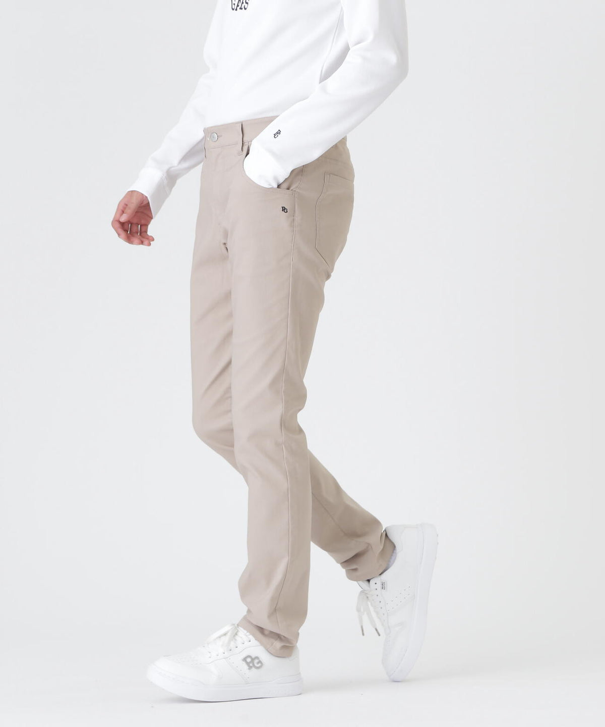 C/Peストレッチカルゼ5ポケットパンツ (MENS)