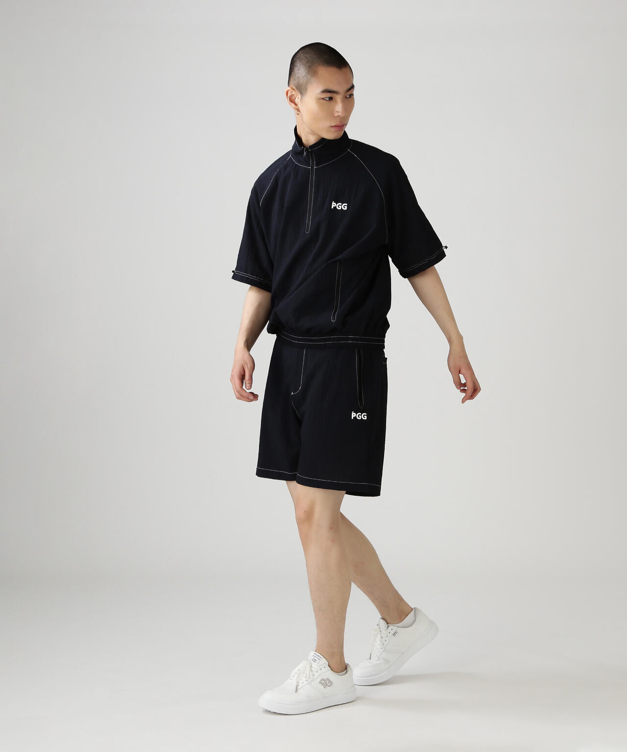 【PGG】【直営店舗&公式オンライン限定】シエスタタフタショートパンツ (MENS)