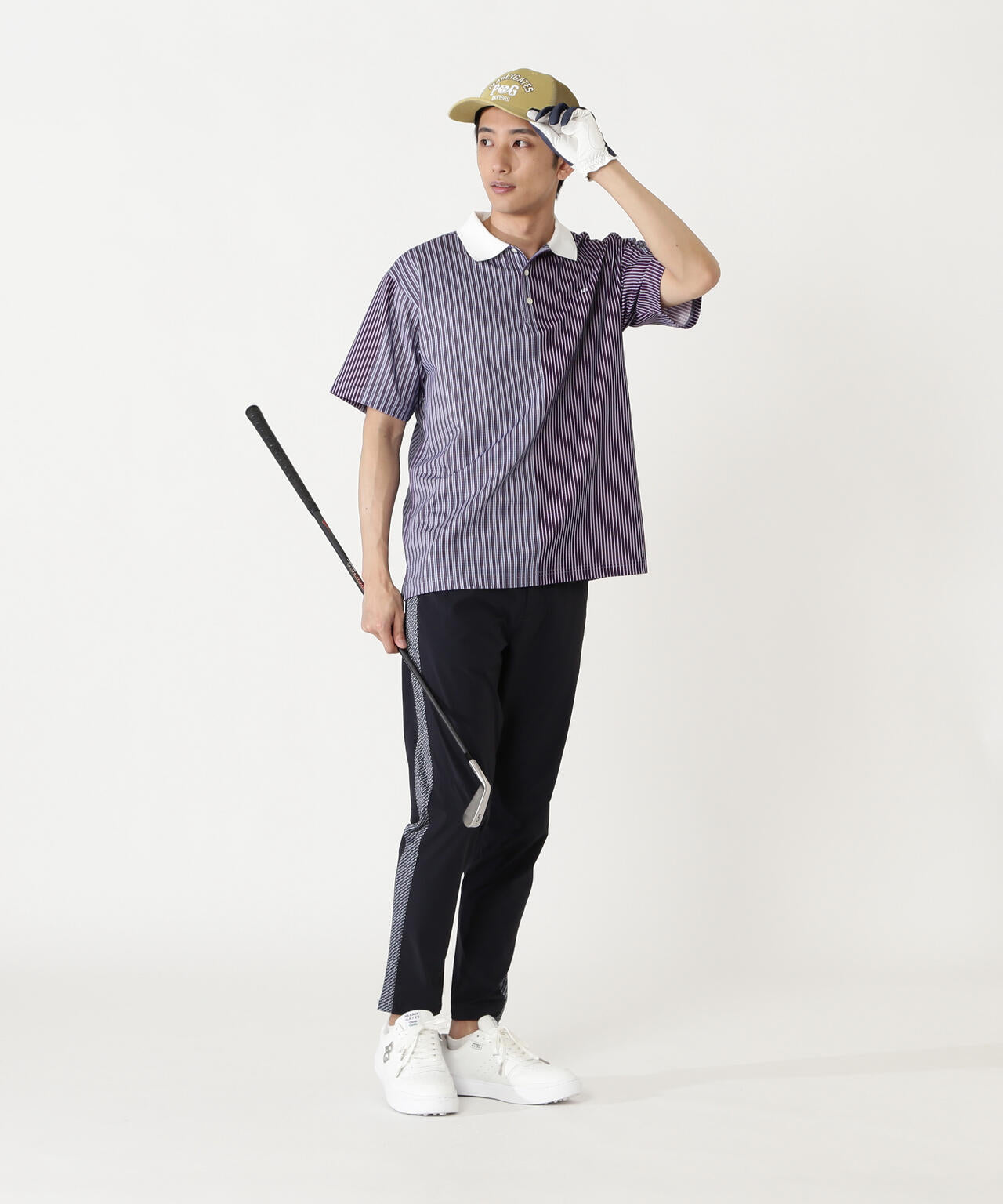 H:182cm/C:93/W:77/H:91 着用サイズ：5