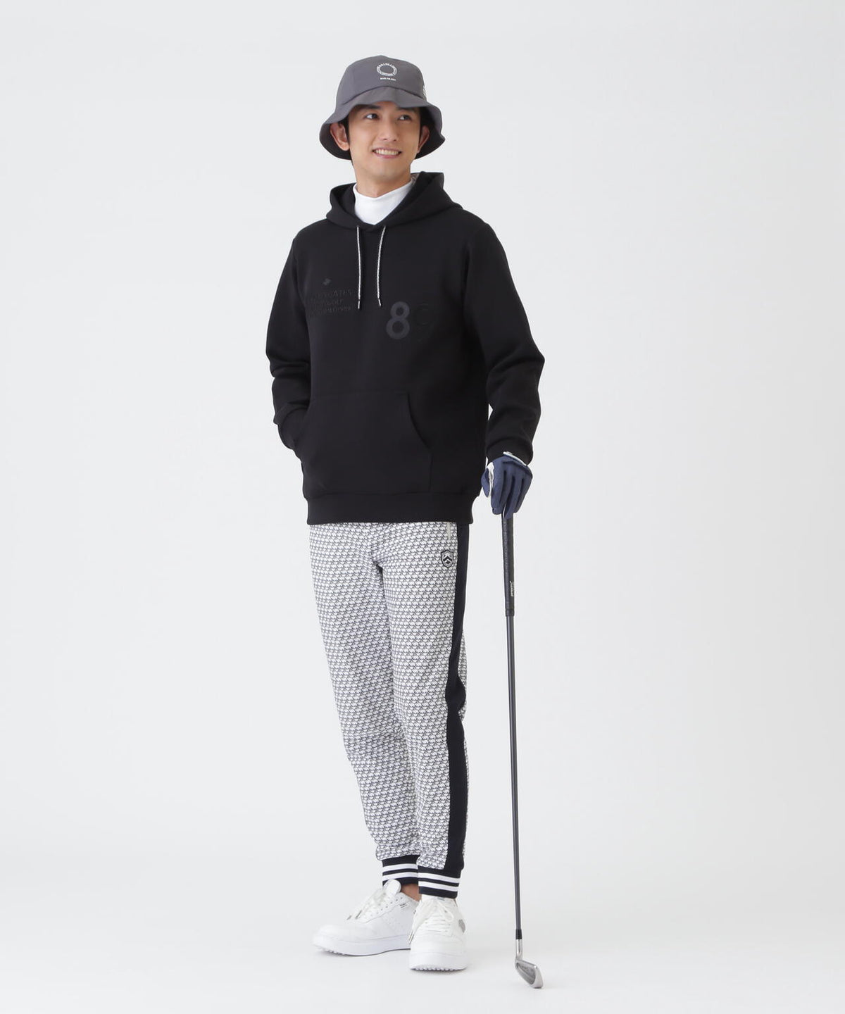 [BLACK EDITION]T/Cストレッチダンボールトップス  (MENS)