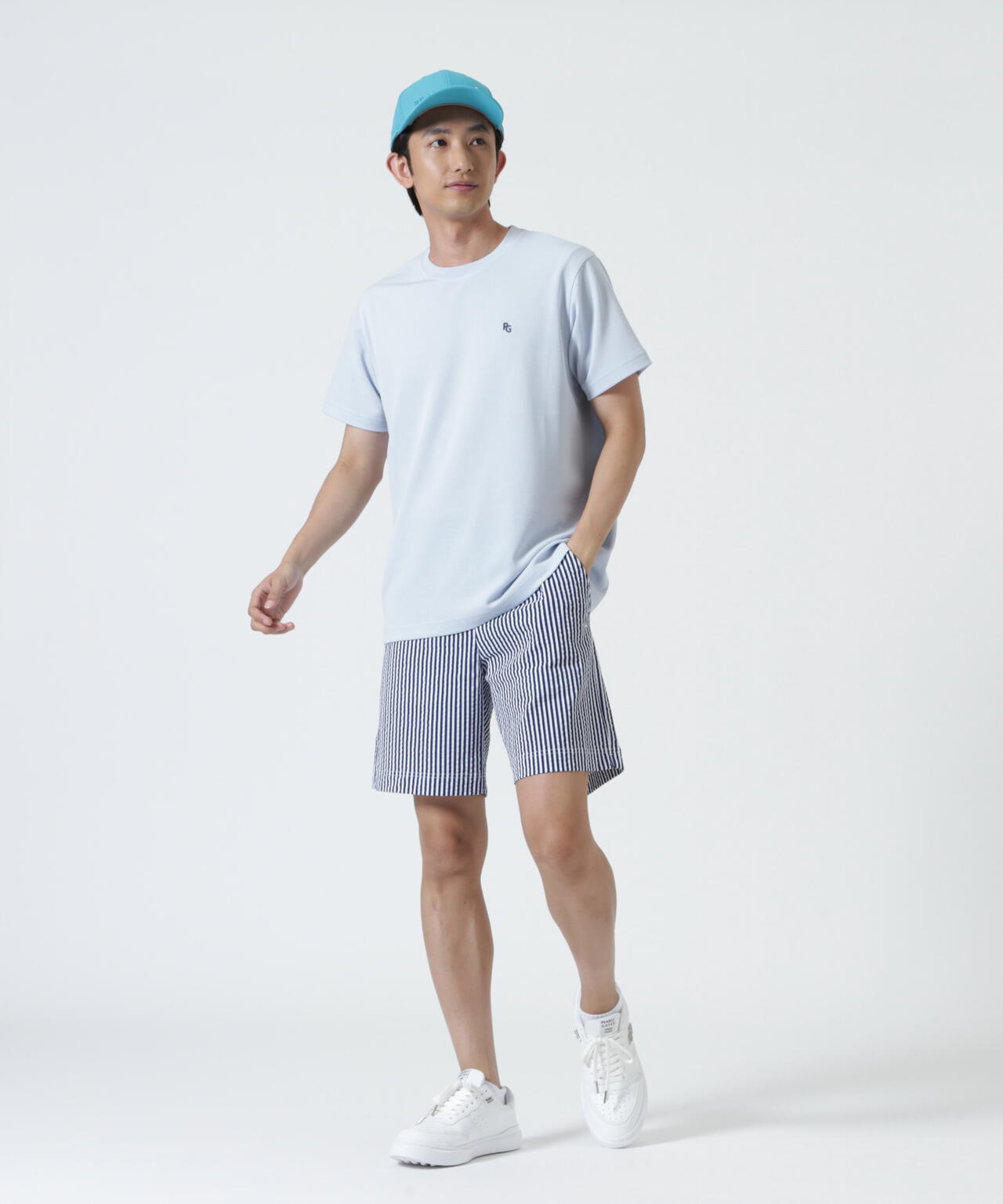 麻調合繊Tシャツ