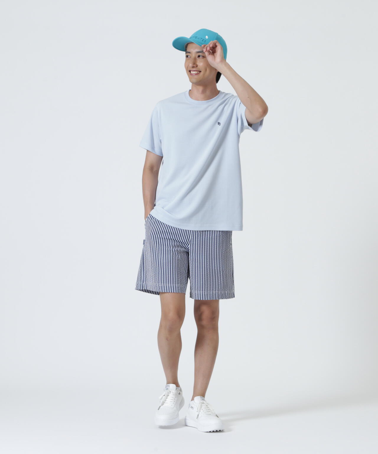 麻調合繊Tシャツ