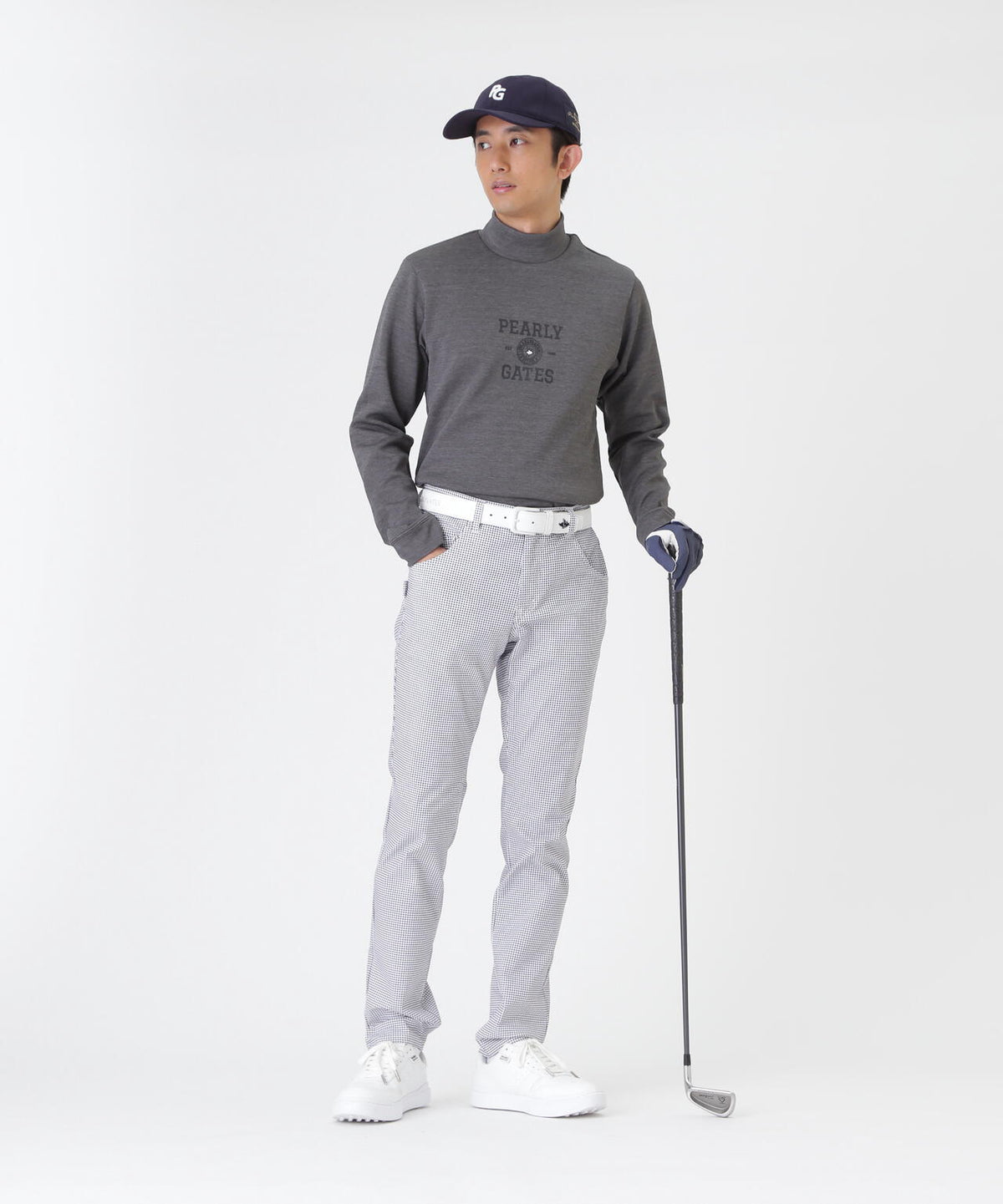 カノコダンボール長袖ハイネックカットソー (MENS)