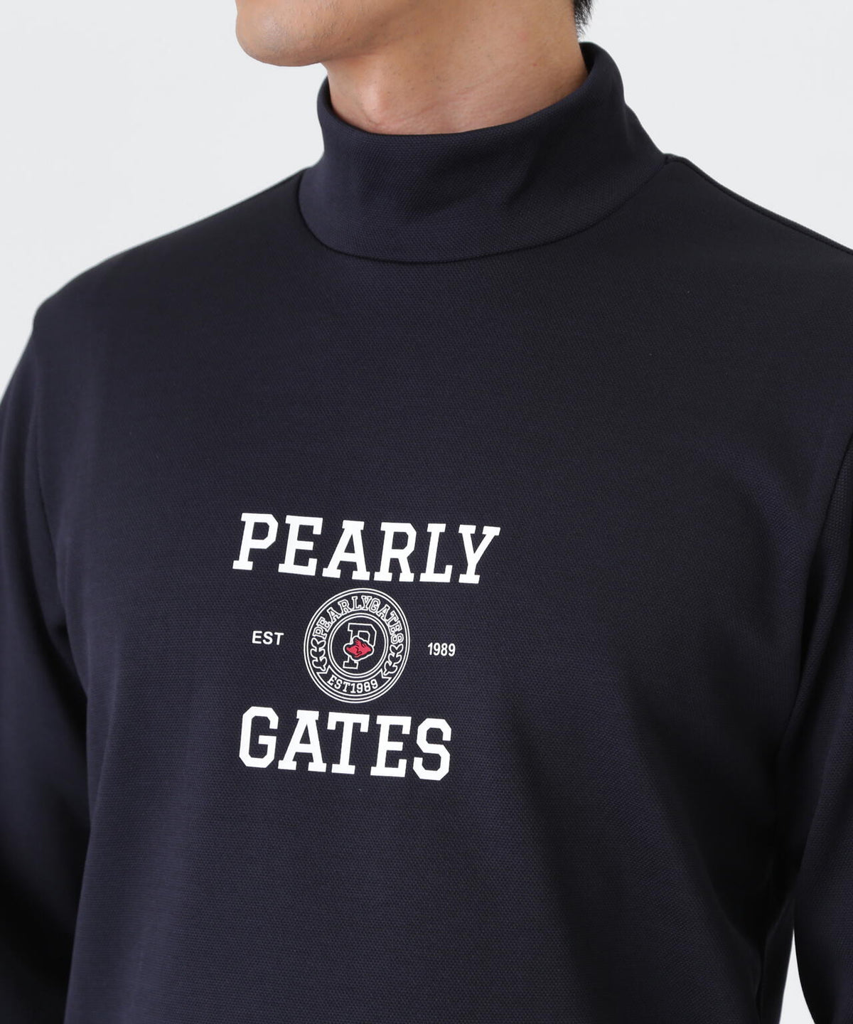 カノコダンボール長袖ハイネックカットソー (MENS)