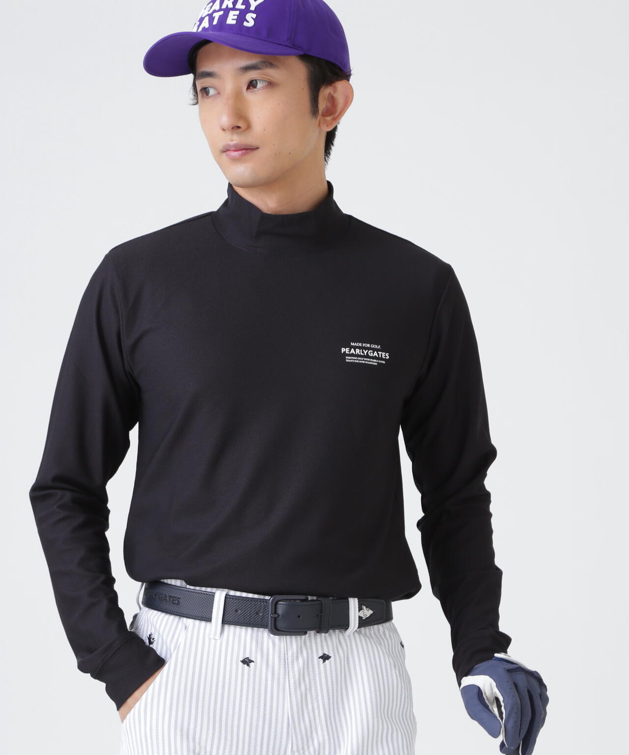37.5×FTYメッシュ長袖ハイネックカットソー ＜PG BODY＞ (MENS)