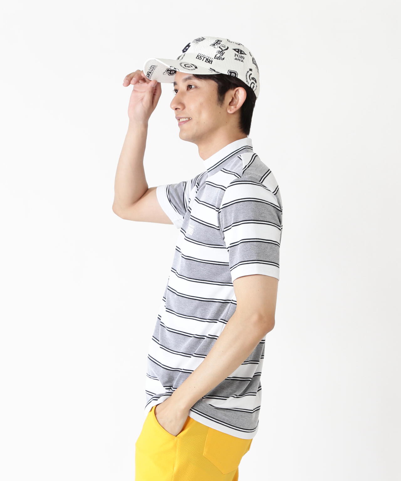 H:182cm/C:93/W:77/H:91 着用サイズ：5