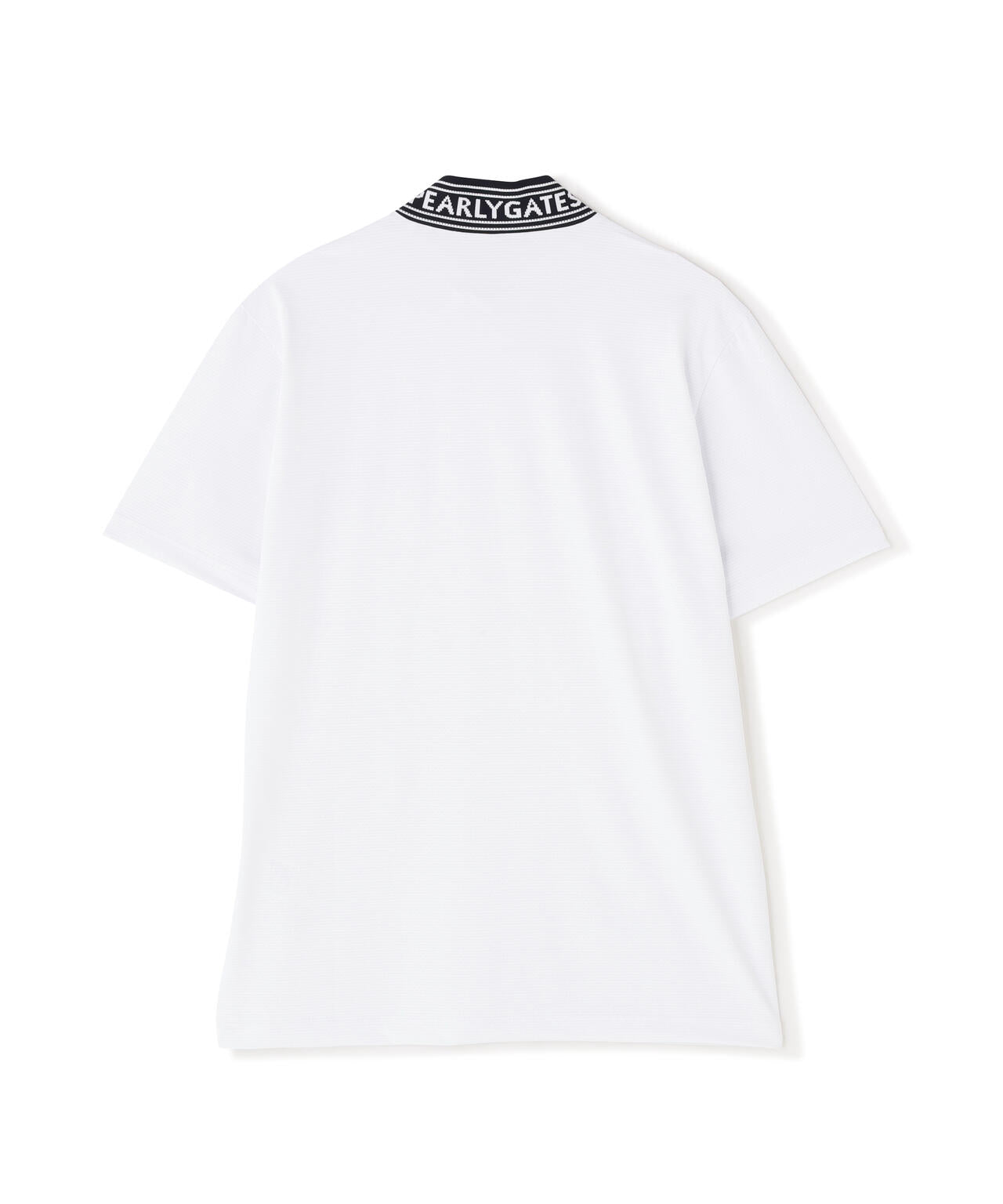 ハニカムストレッチ半袖モックネックカットソー