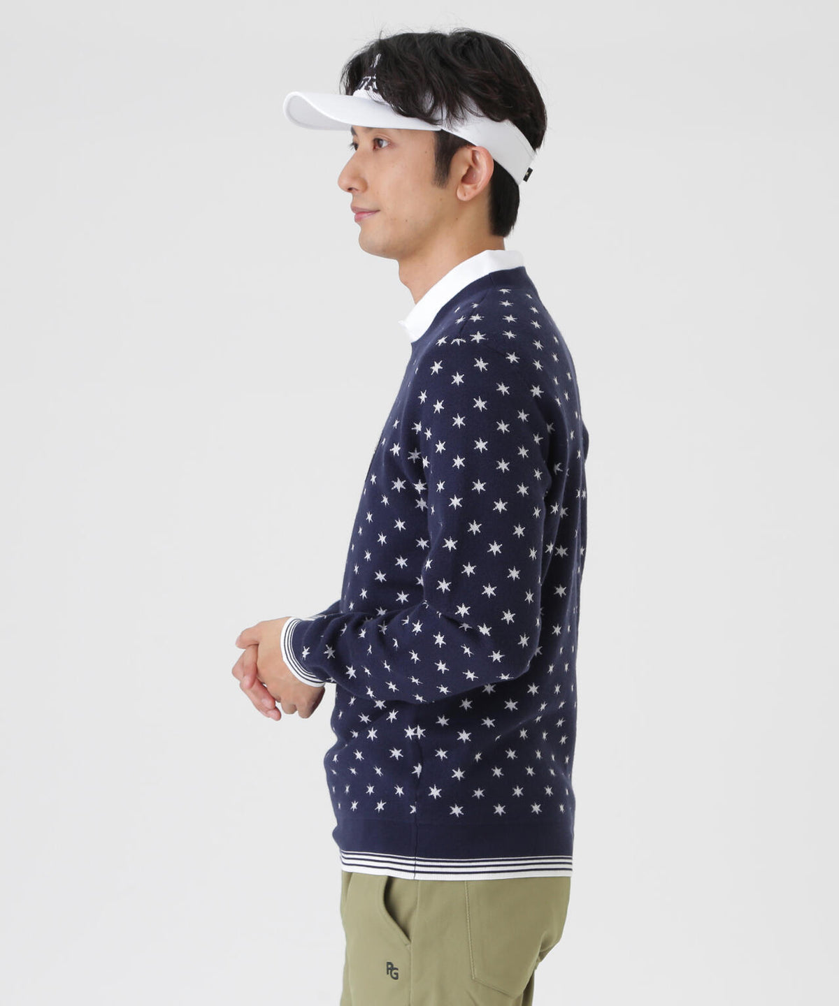 H:182cm/C:93/W:77/H:91 着用サイズ：5