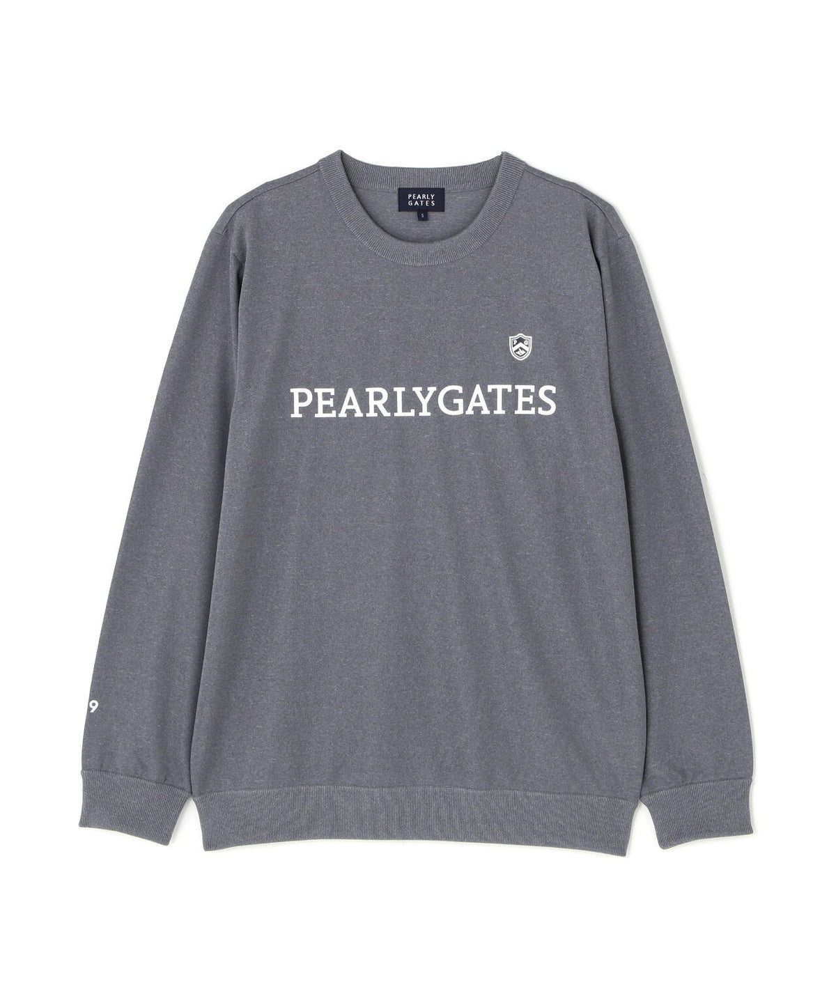 Pyヤーンベア天竺クルーネックニットプルオーバー (MENS)