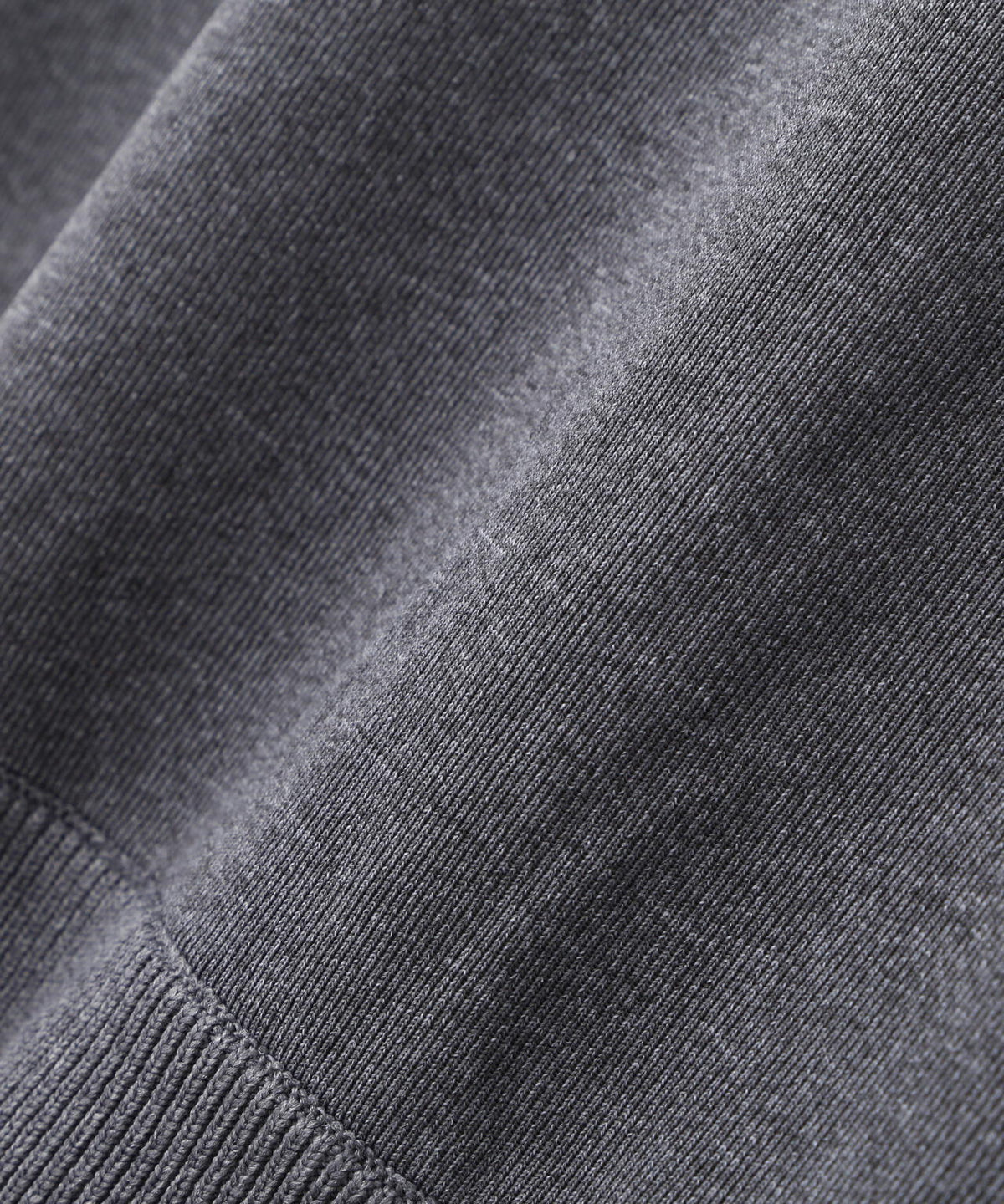 Pyヤーンベア天竺クルーネックニットプルオーバー (MENS)